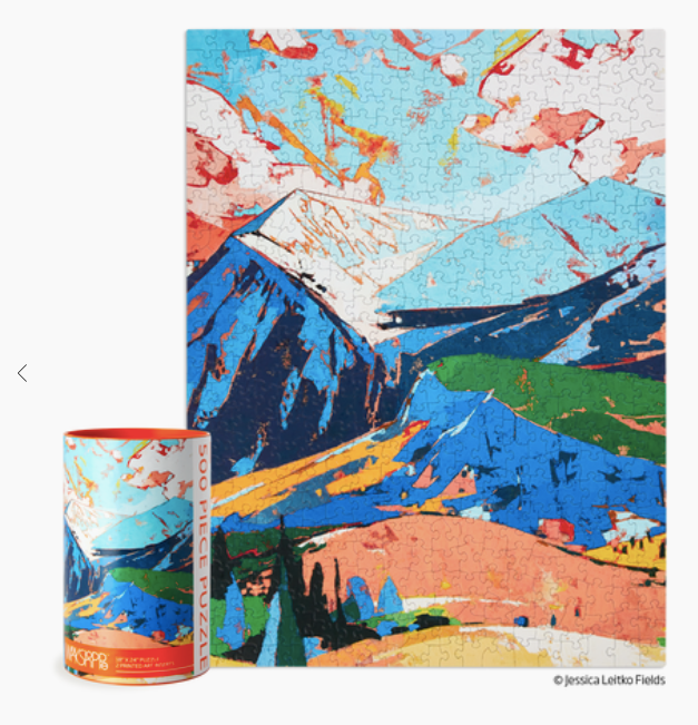 Scenic View 500 Piece Jigsaw Puzzle