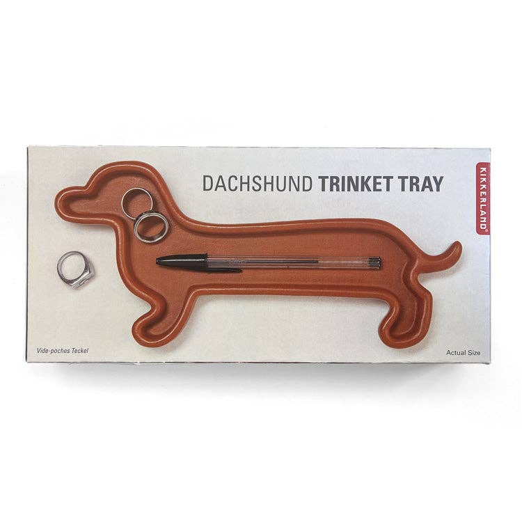 Kikkerland Design Inc - Dachshund Trinket Tray