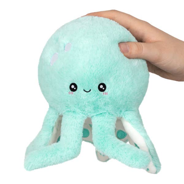Squishable - Snugglemi Snackers Cute Octopus - Mint