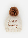 Snow Bunny Pecan Beanie