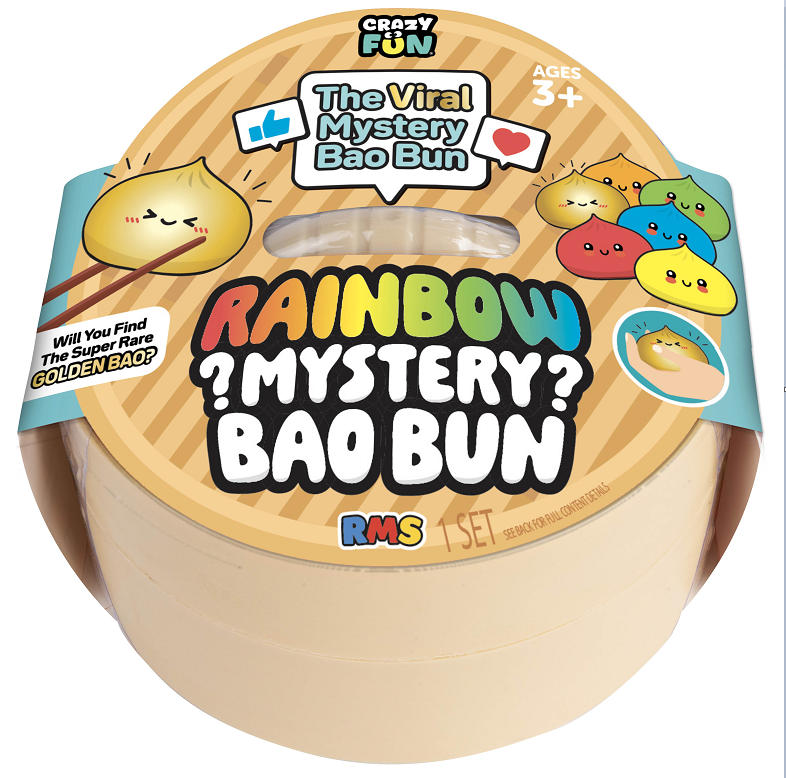 Showcase - Crazy Fun Official RMS Mystery Bao Bun – Rare Rainbow Chase