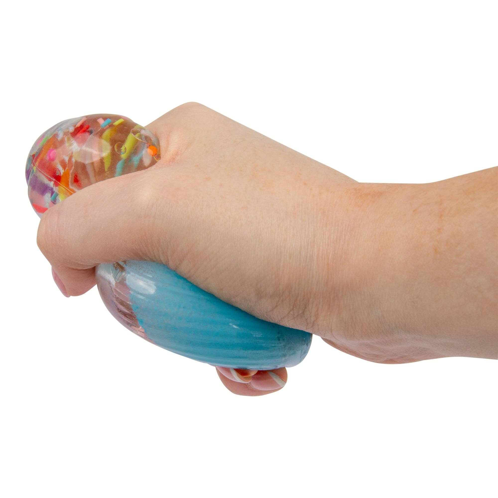 Showcase - Scrunchems® Sugar Cupcake Squishy Fidget Toy 1pc Color Ship