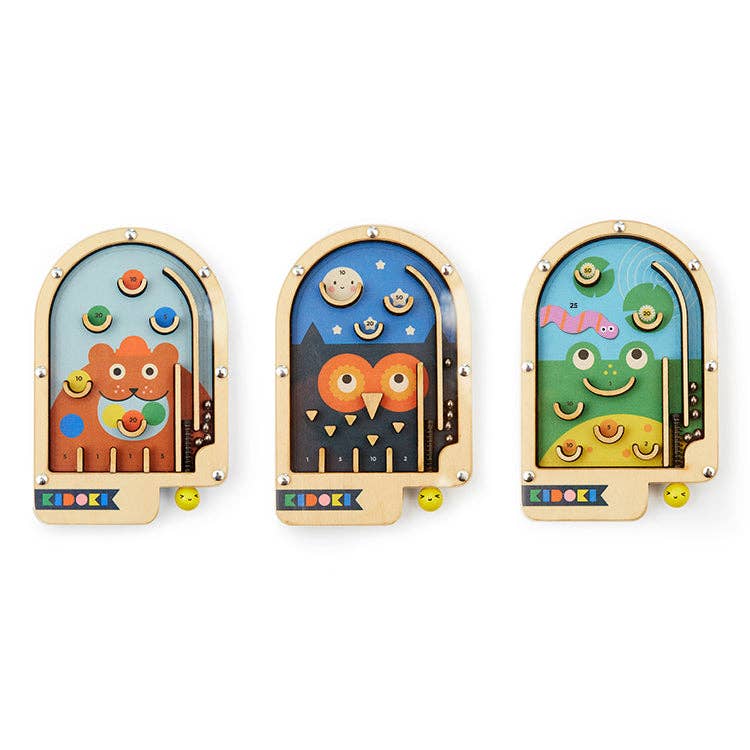 Kikkerland Design Inc - Wooden Pinball assorted