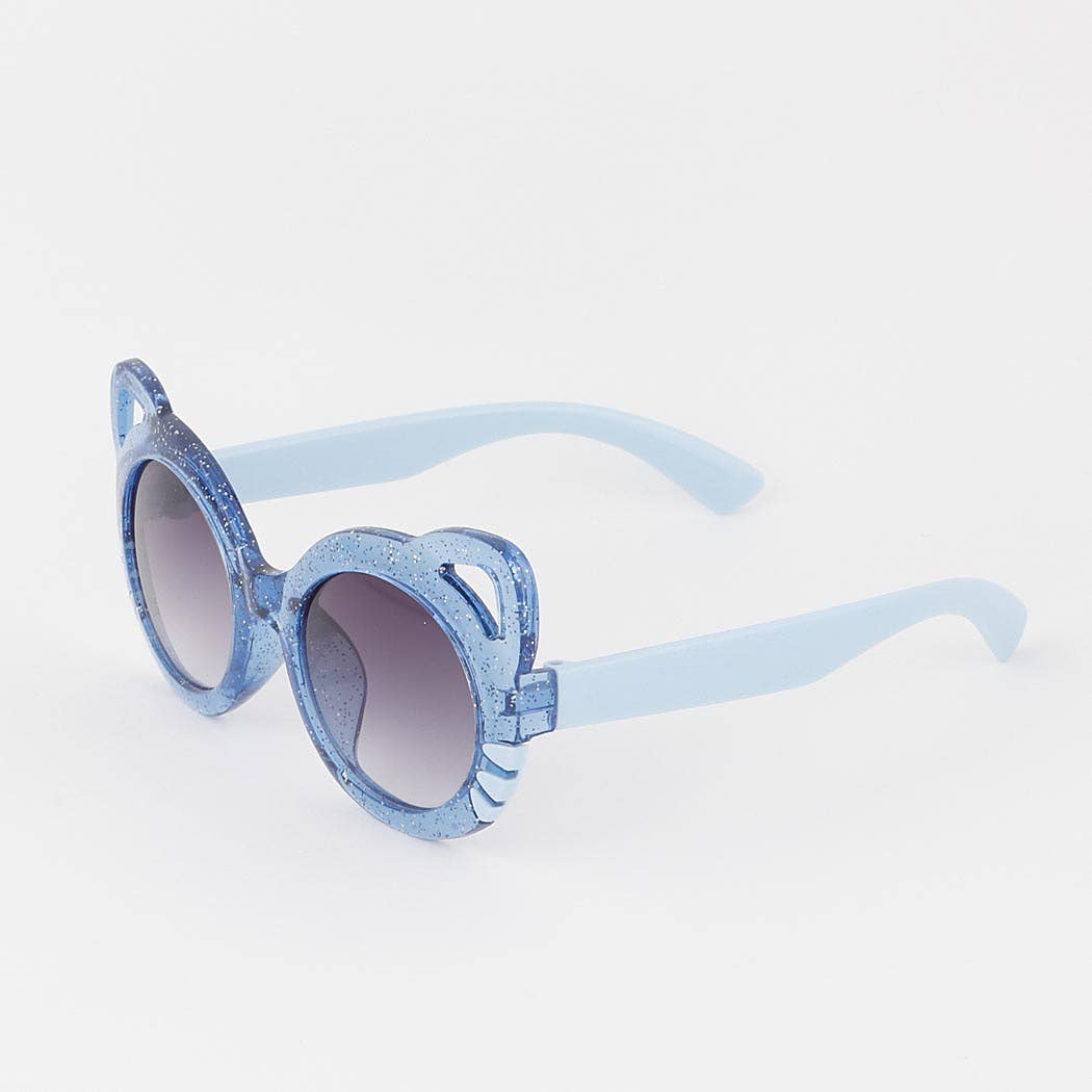 3AM BY H&D ACCESSORIES - Kids Glitter Open Cat Ear Sunglasses