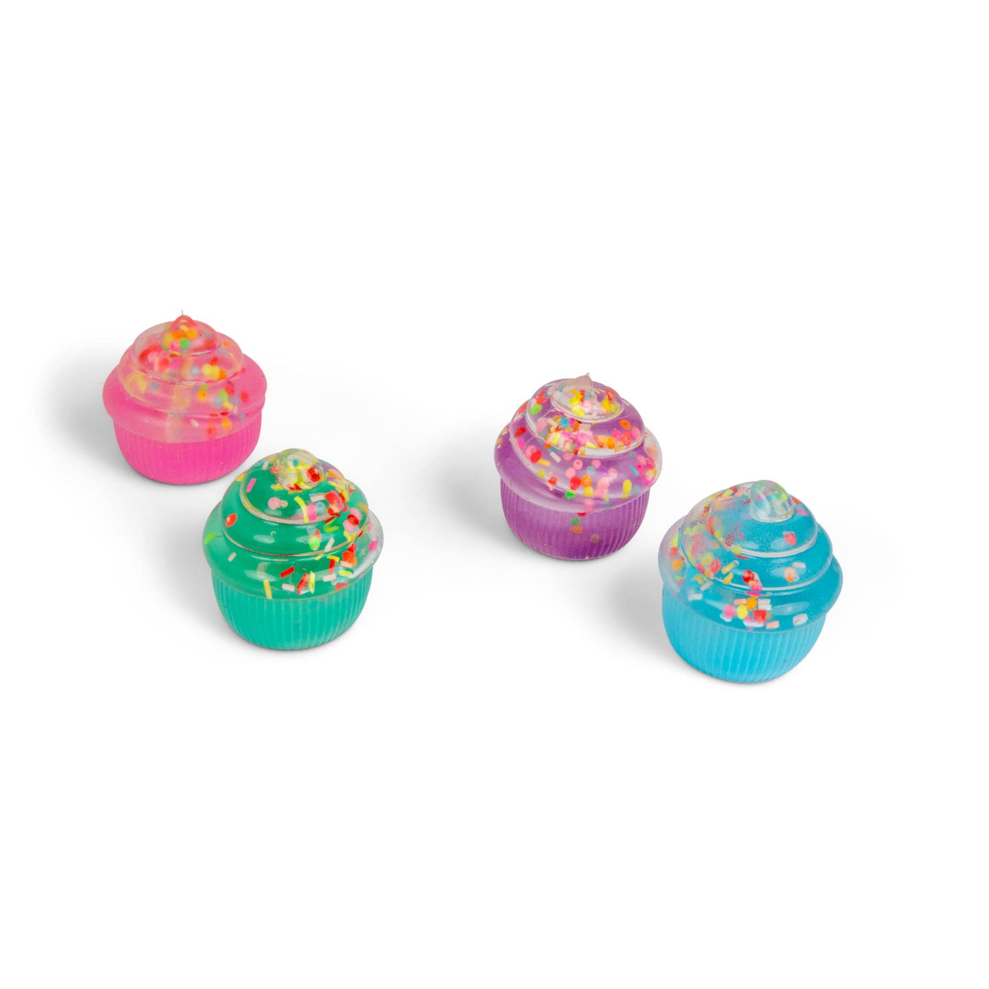 Showcase - Scrunchems® Sugar Cupcake Squishy Fidget Toy 1pc Color Ship