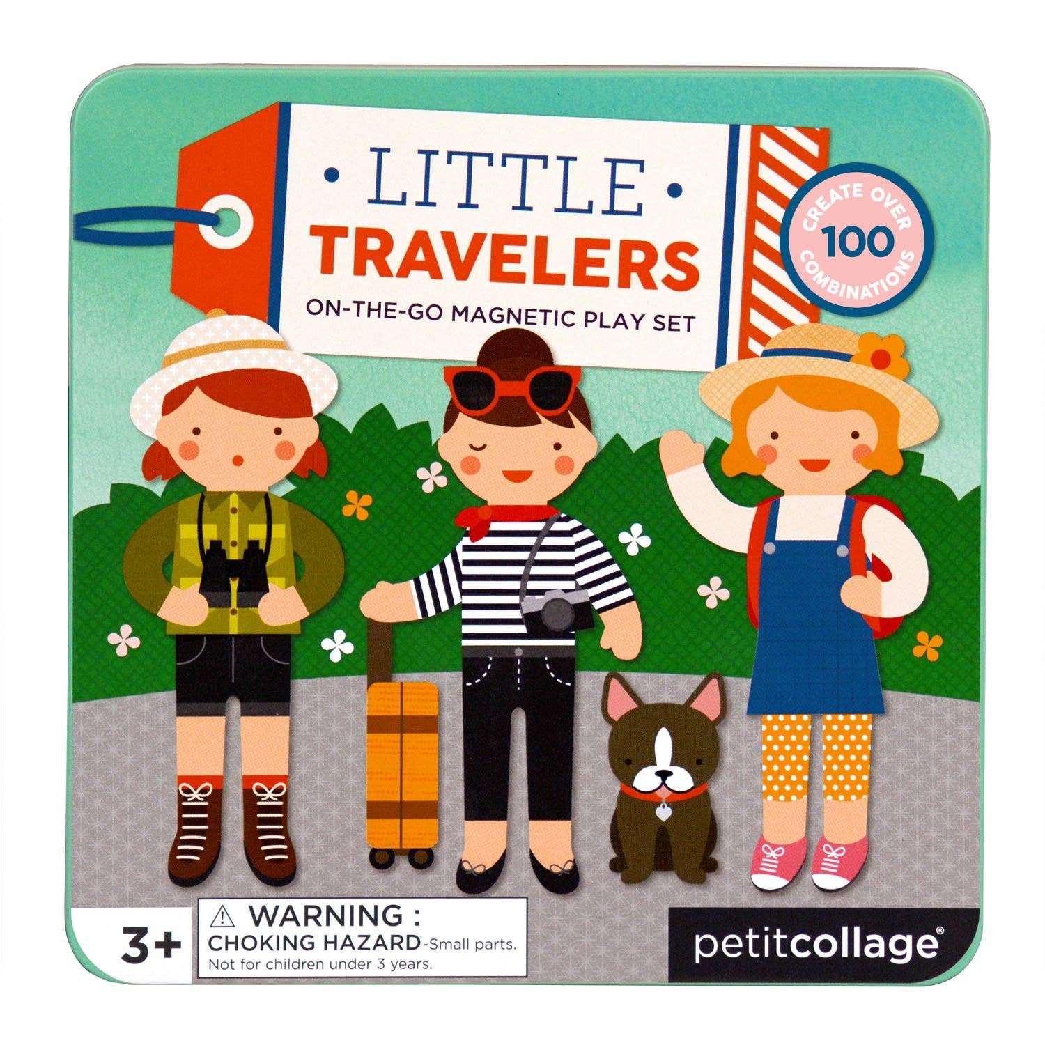 Chronicle Books - Little Travelers Magnetic Play Set