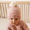 Snow Bunny Rosey Beanie