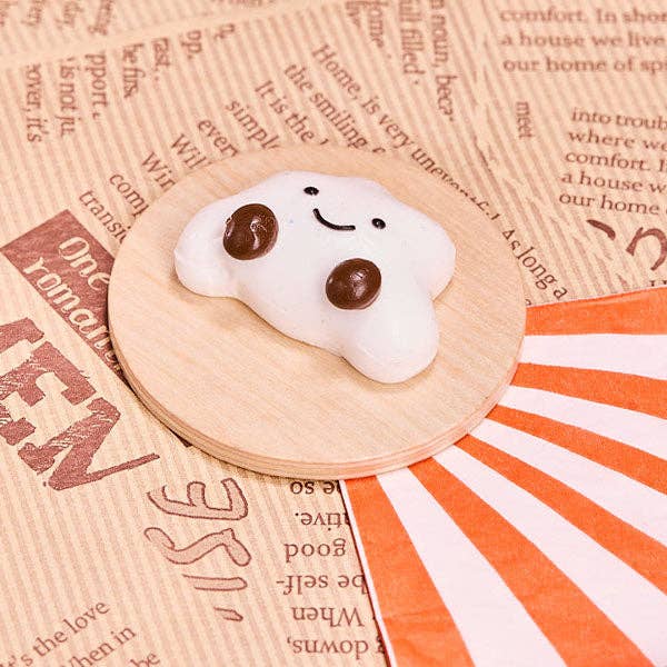 Showcase - SqueezeSquad Taba Deluxe Premium Silicone Squishy Fidget Toy - Cloud Dumpling