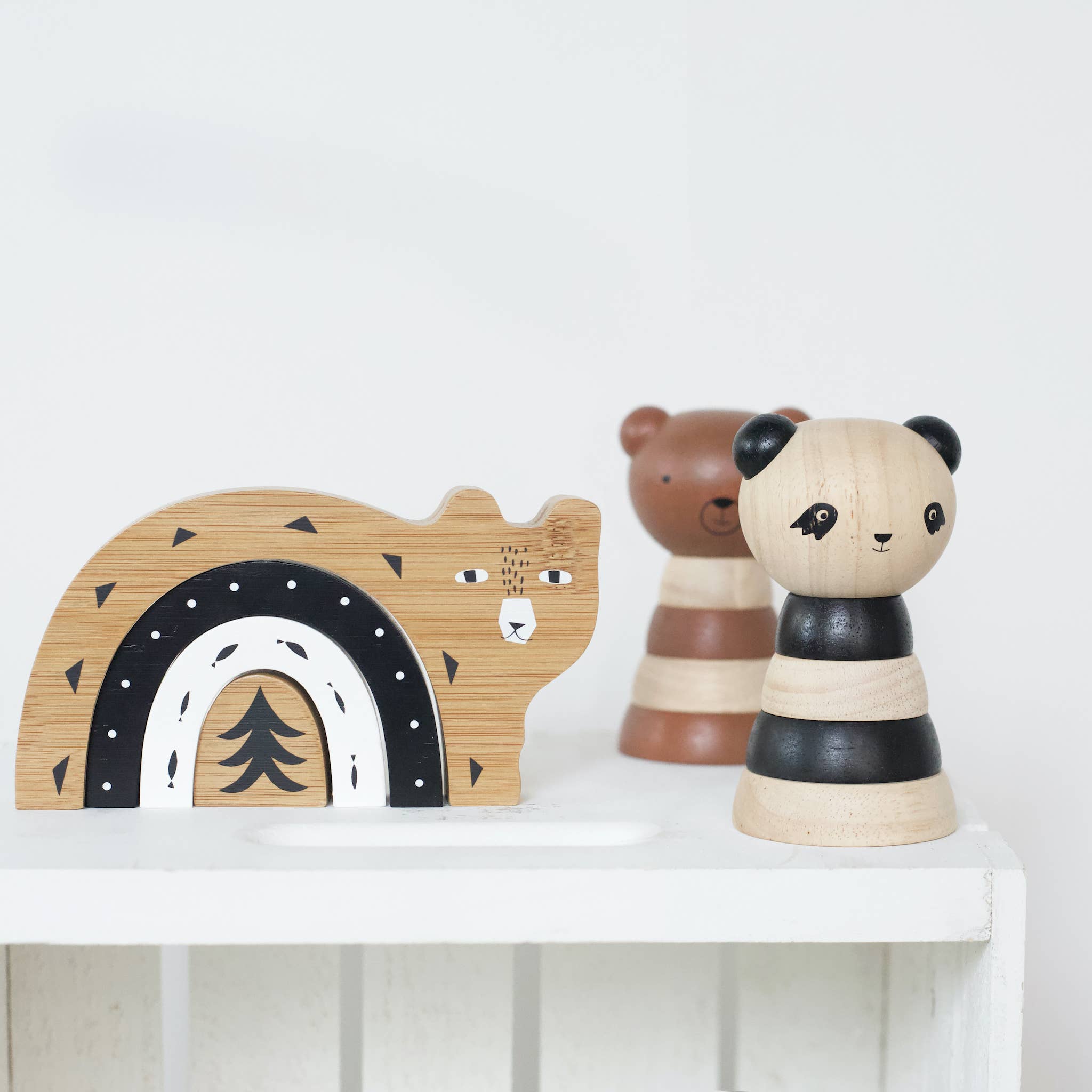 Wee Gallery - Bamboo Nesting Bear