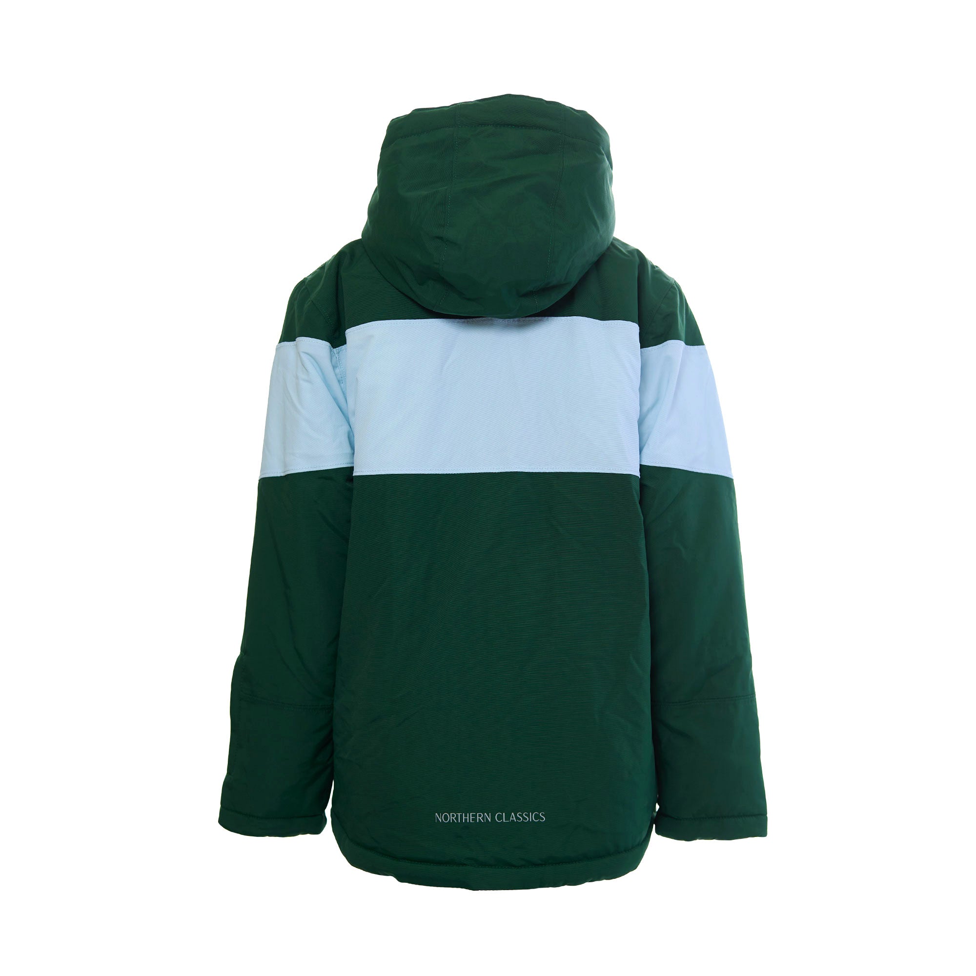 Ivy Green Stripe Winter Coat
