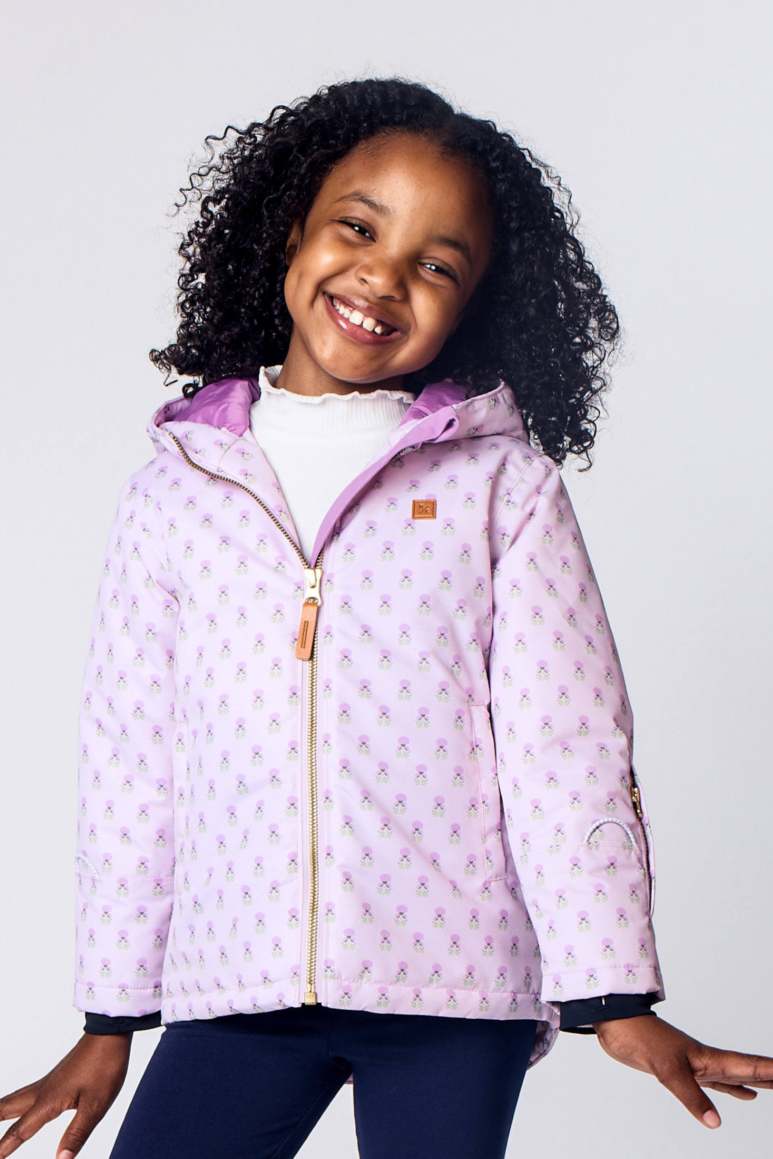 Pink Marigold Winter Coat