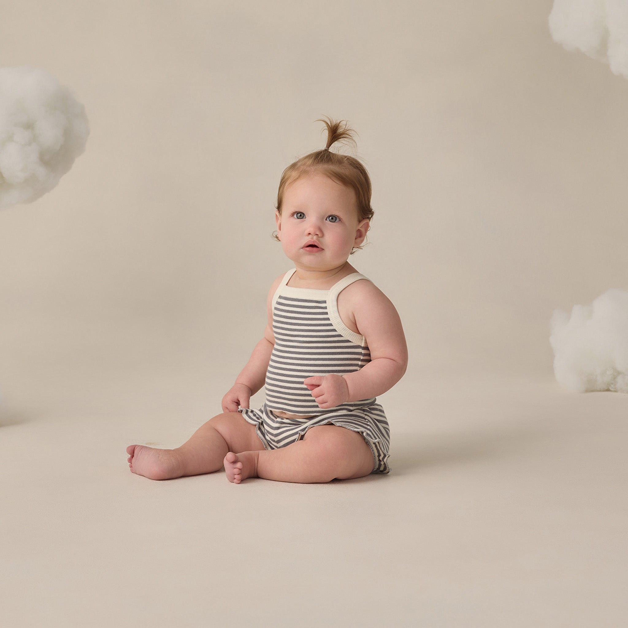 Evie Tank + Shortie Set Ocean