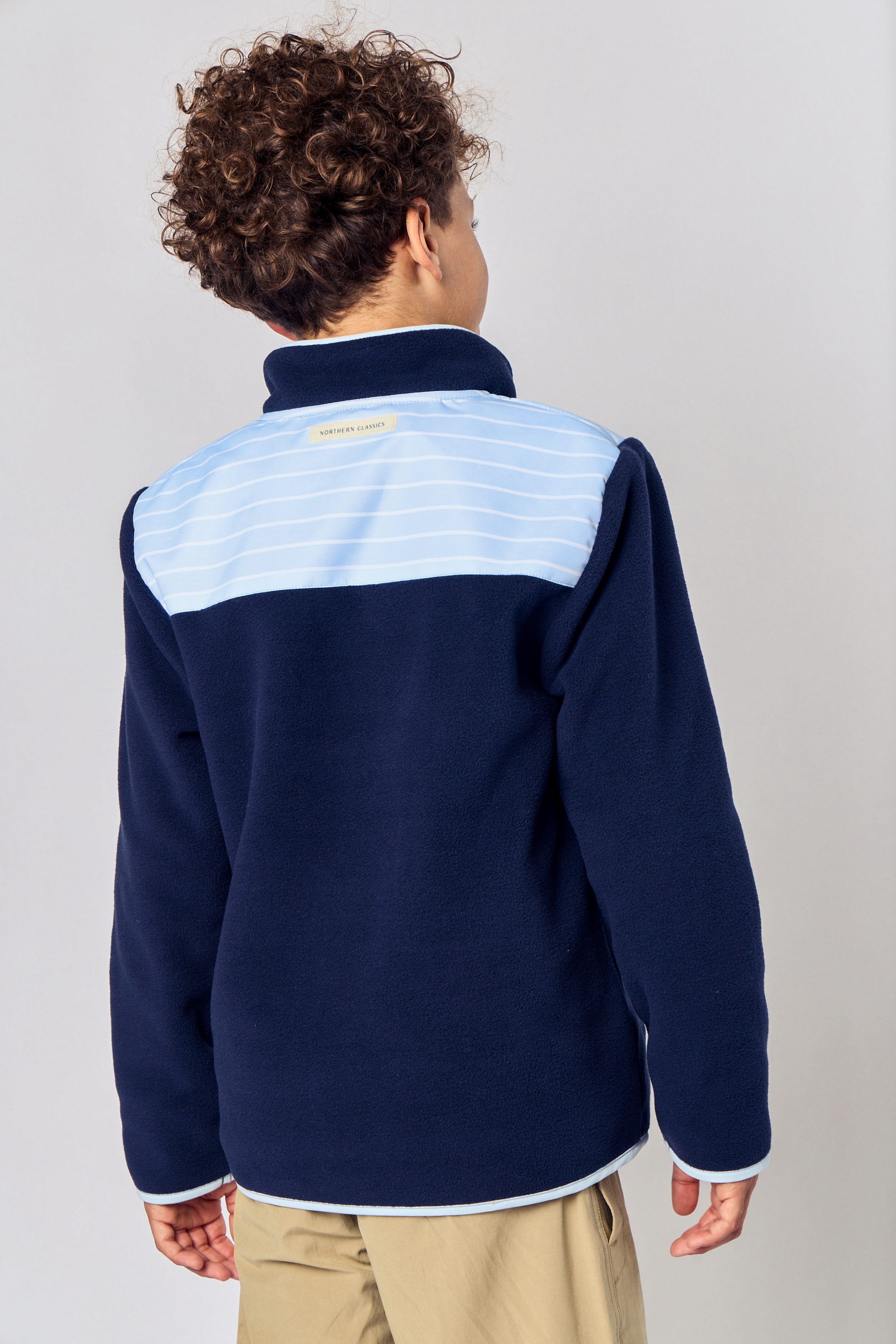 Navy Blue Fleece Jacket