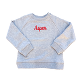 Aspen Organic Cotton Sweatshirt Heather Grey