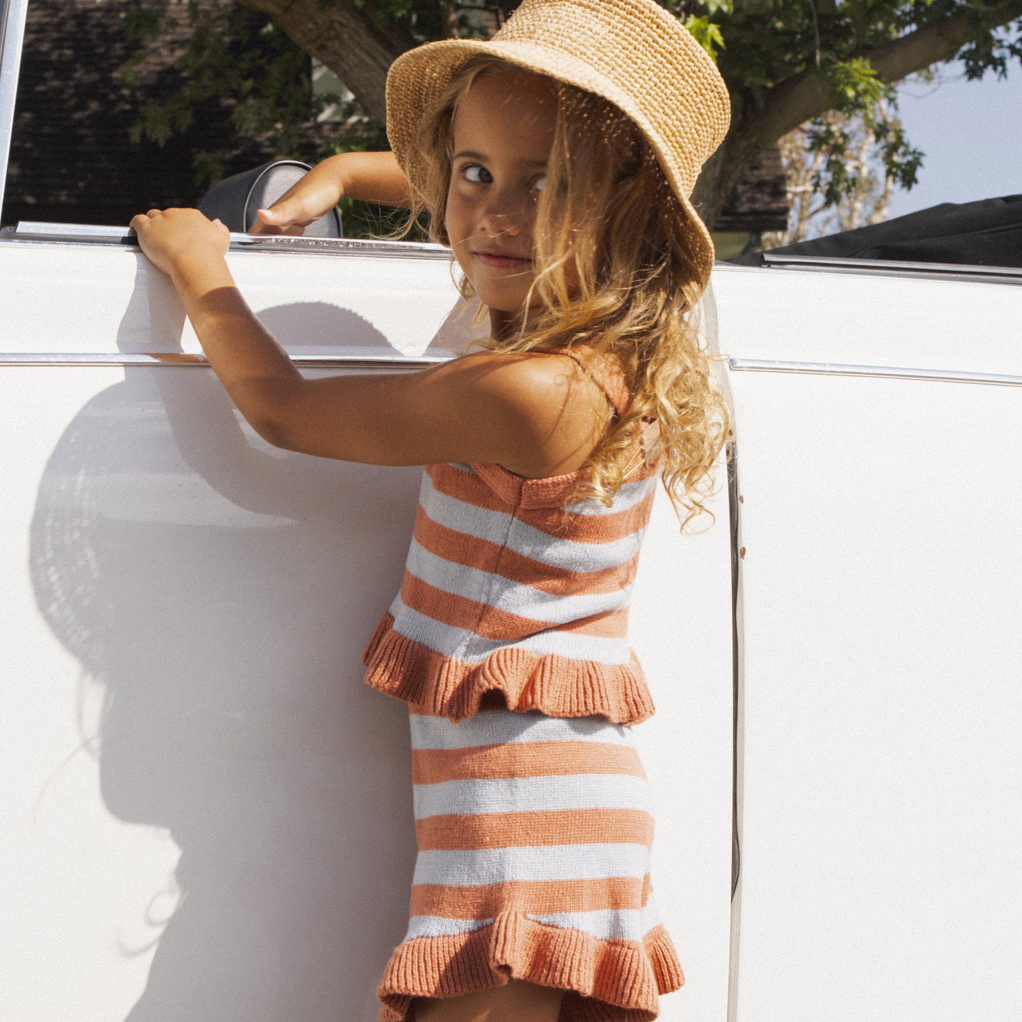 Naomi Set Americana Stripe