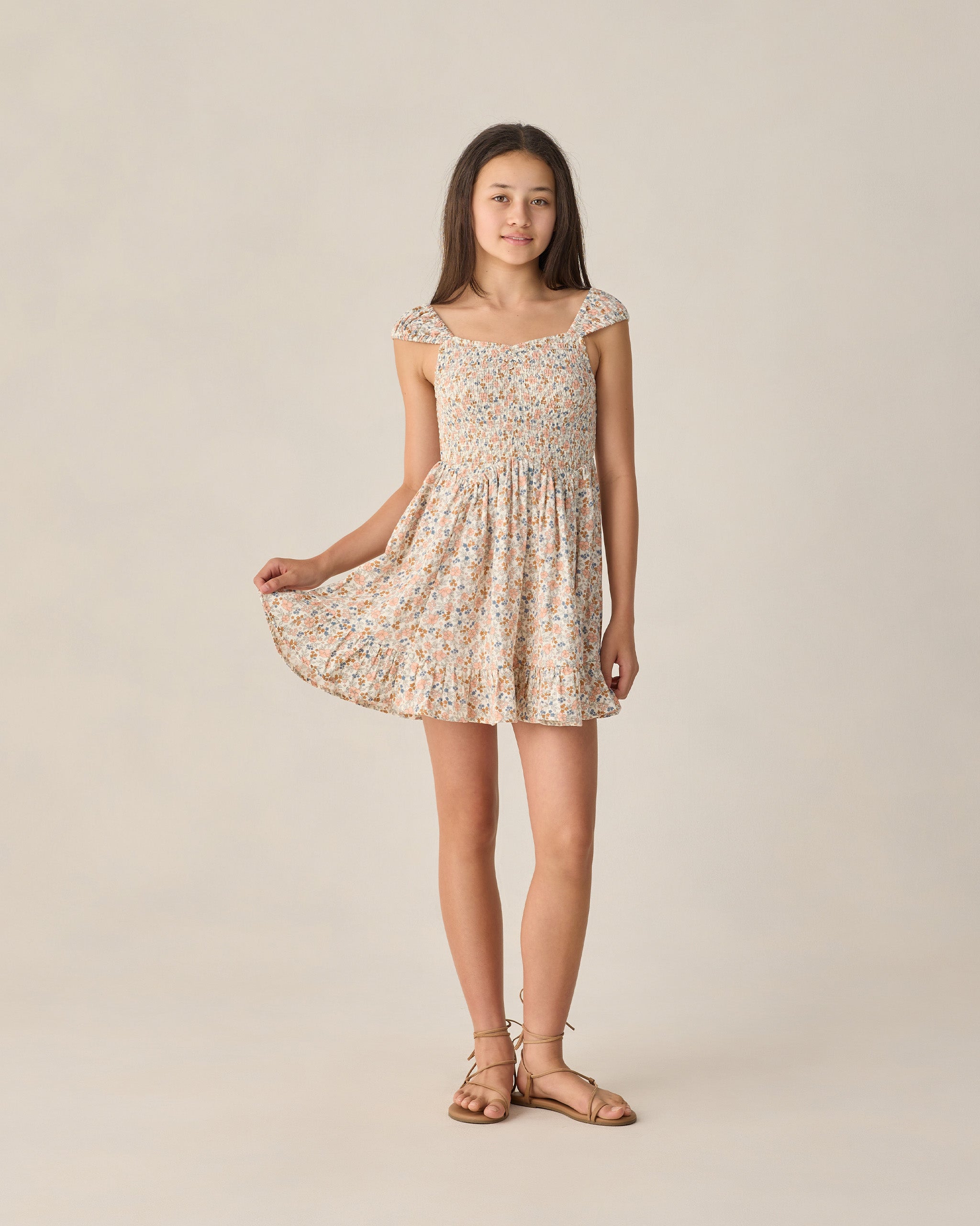 Teen Kalina Dress Flower Field
