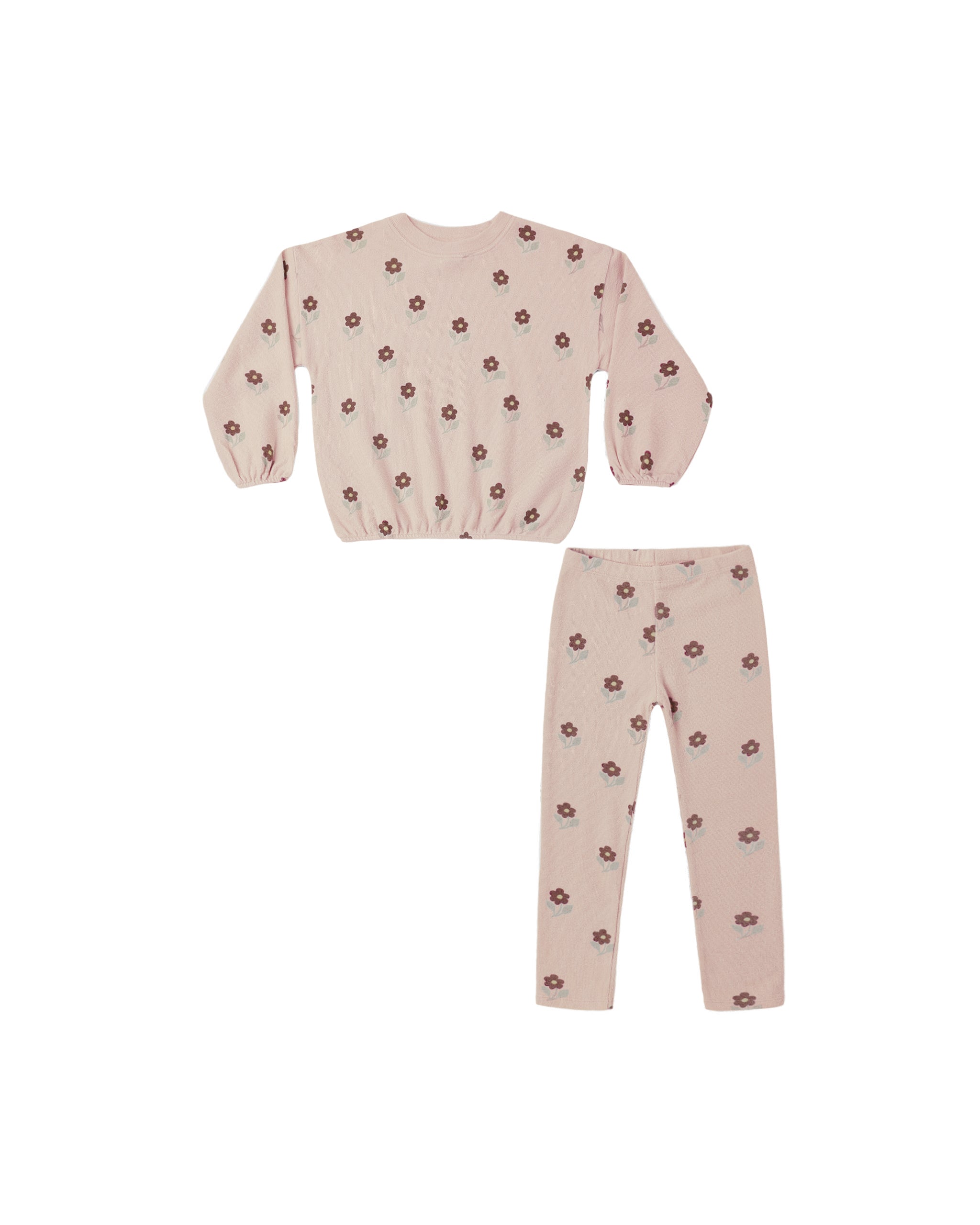 Spongey Knit Set Petal Daisy