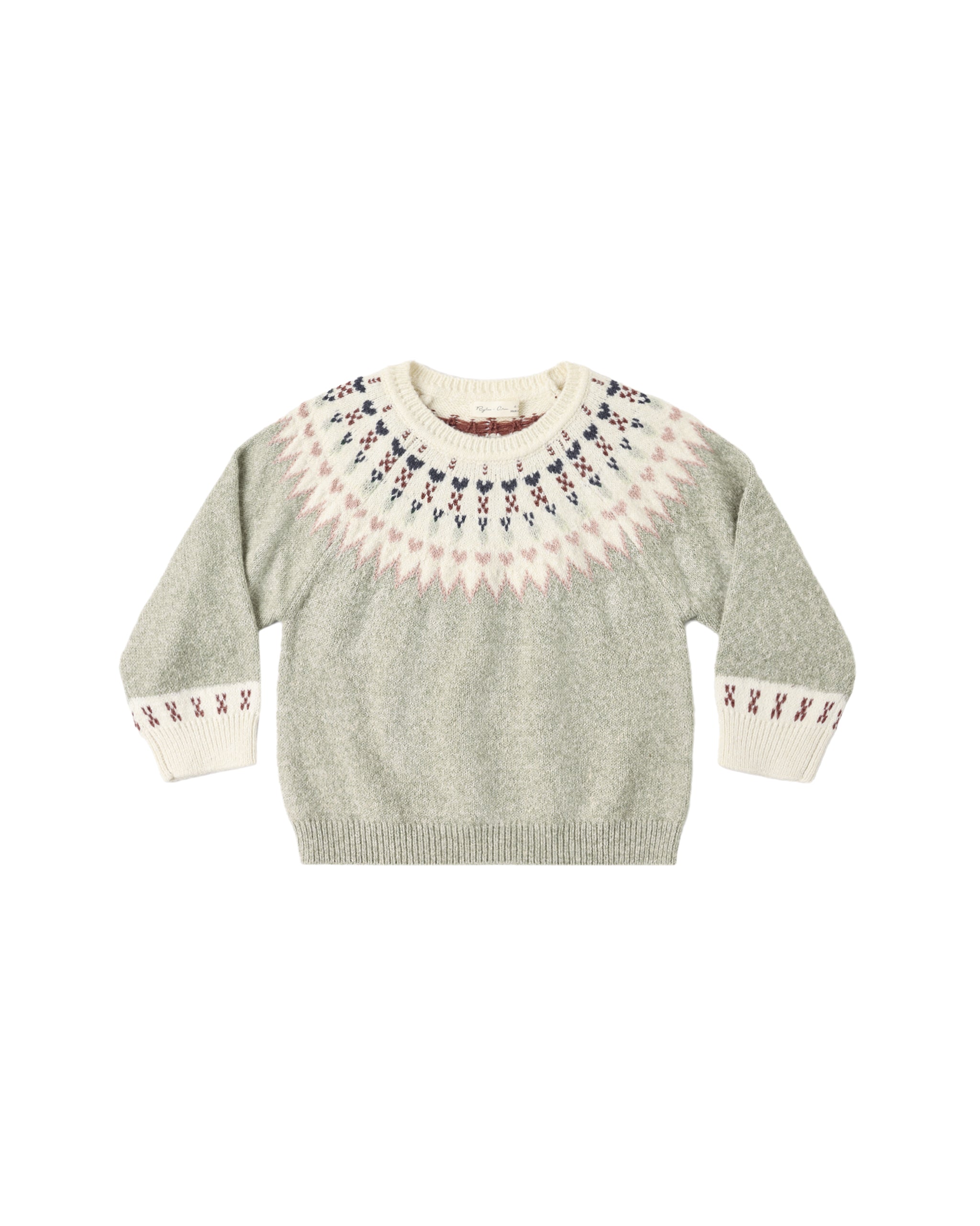 Faire Isle Sweater Sage