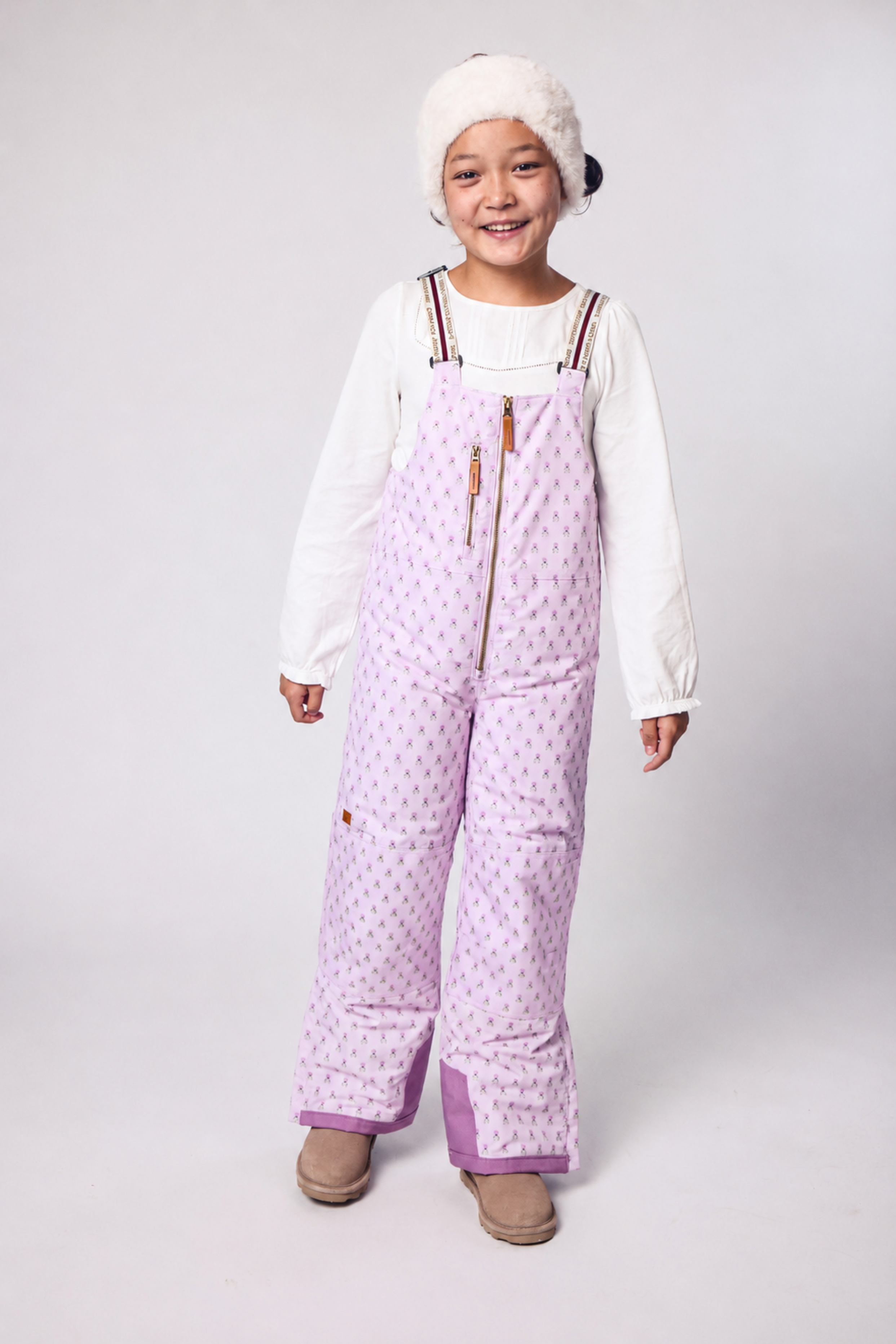 Pink Marigold Snow Pants