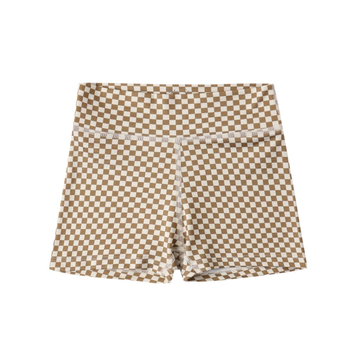 Shortie Shor Ocre Check