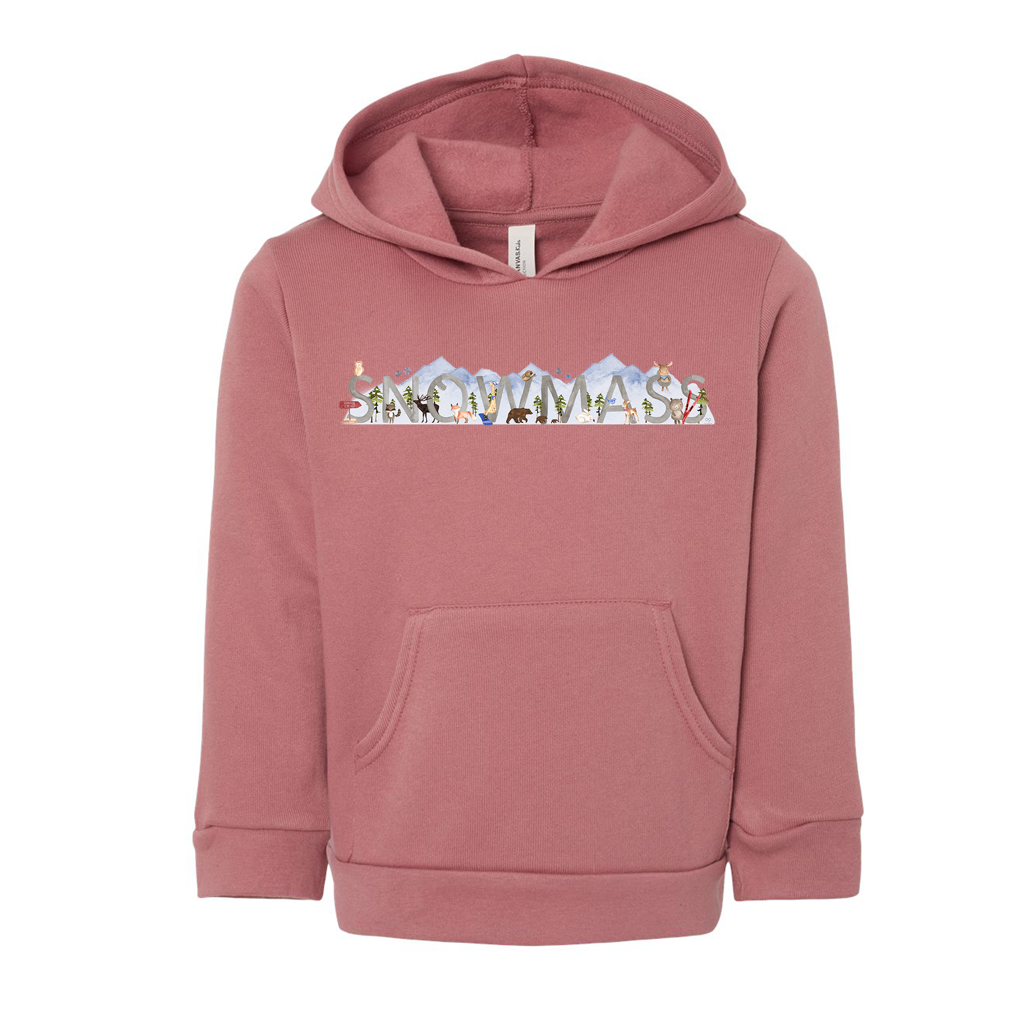 Snowmass Hooded Sweatshirt Mauve