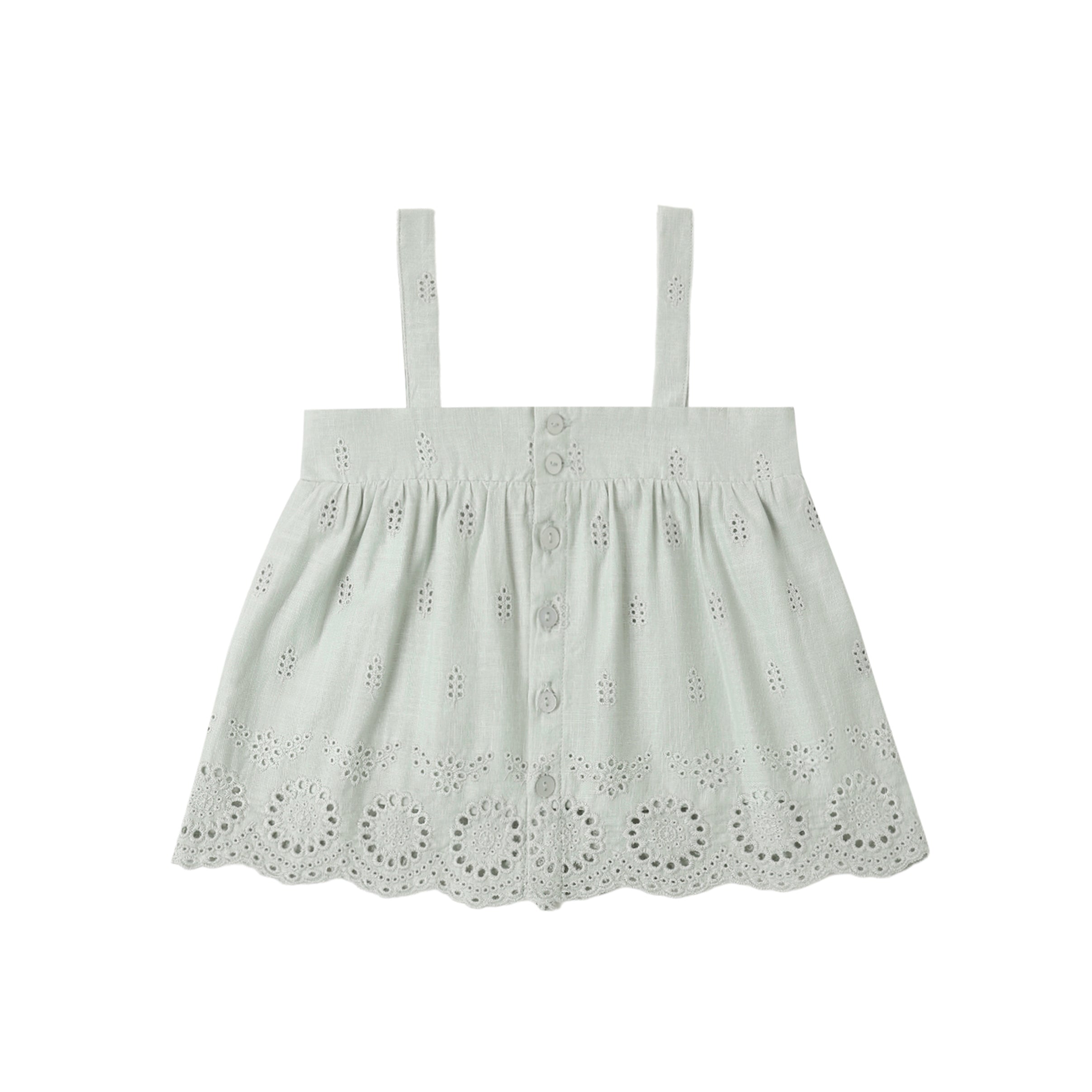Teen Eyelet Swing Top