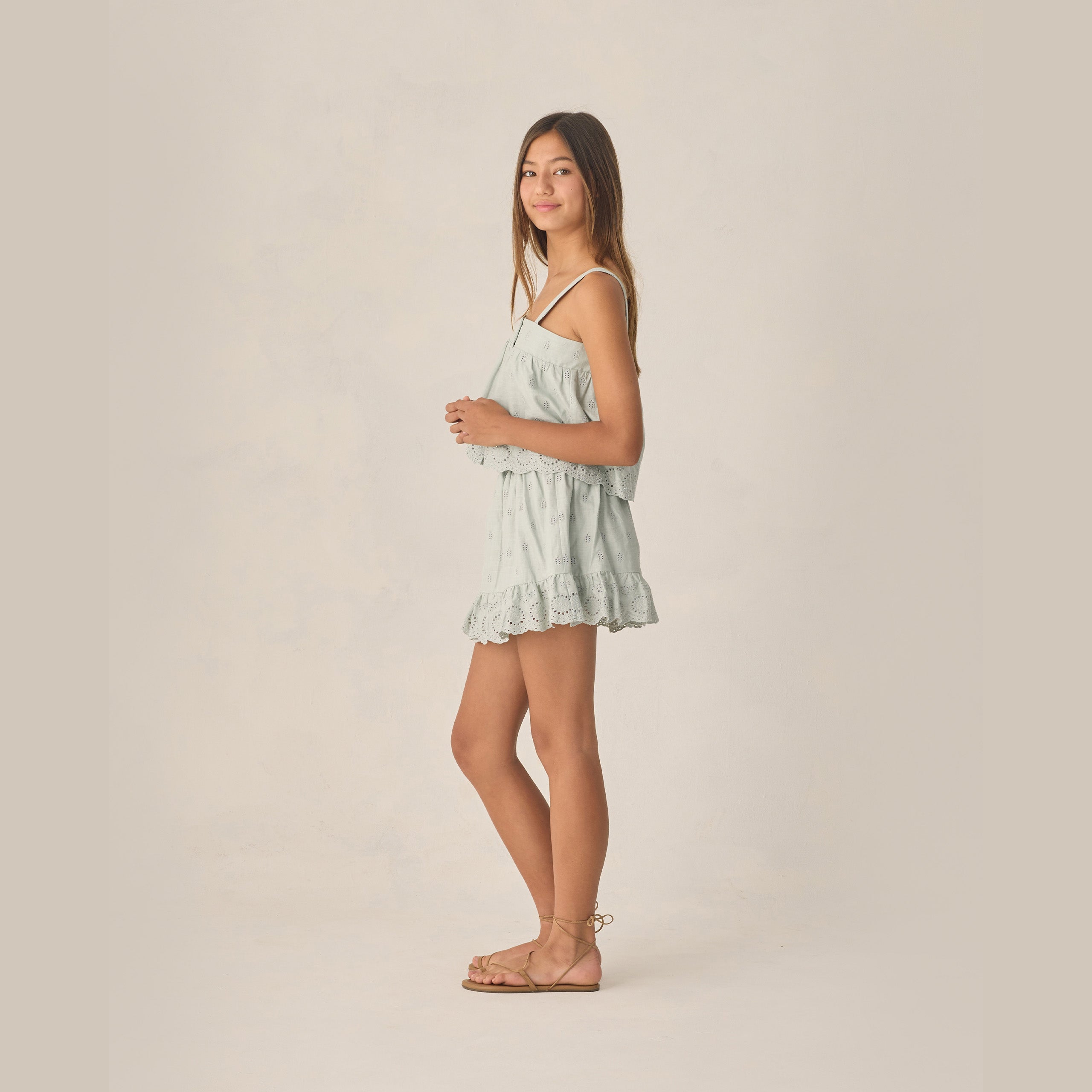 Teen Jess Mini Skirt Seafoam