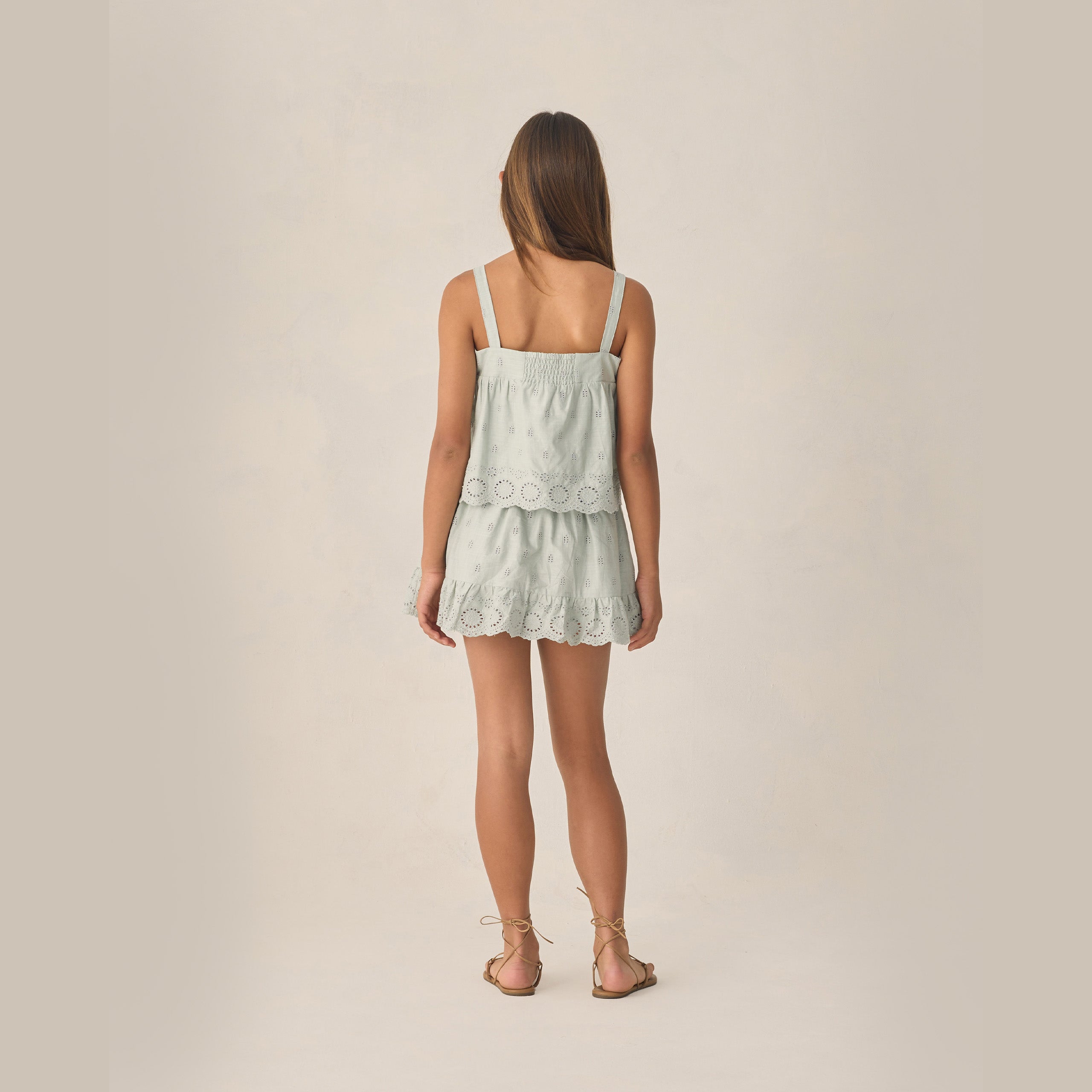 Teen Jess Mini Skirt Seafoam