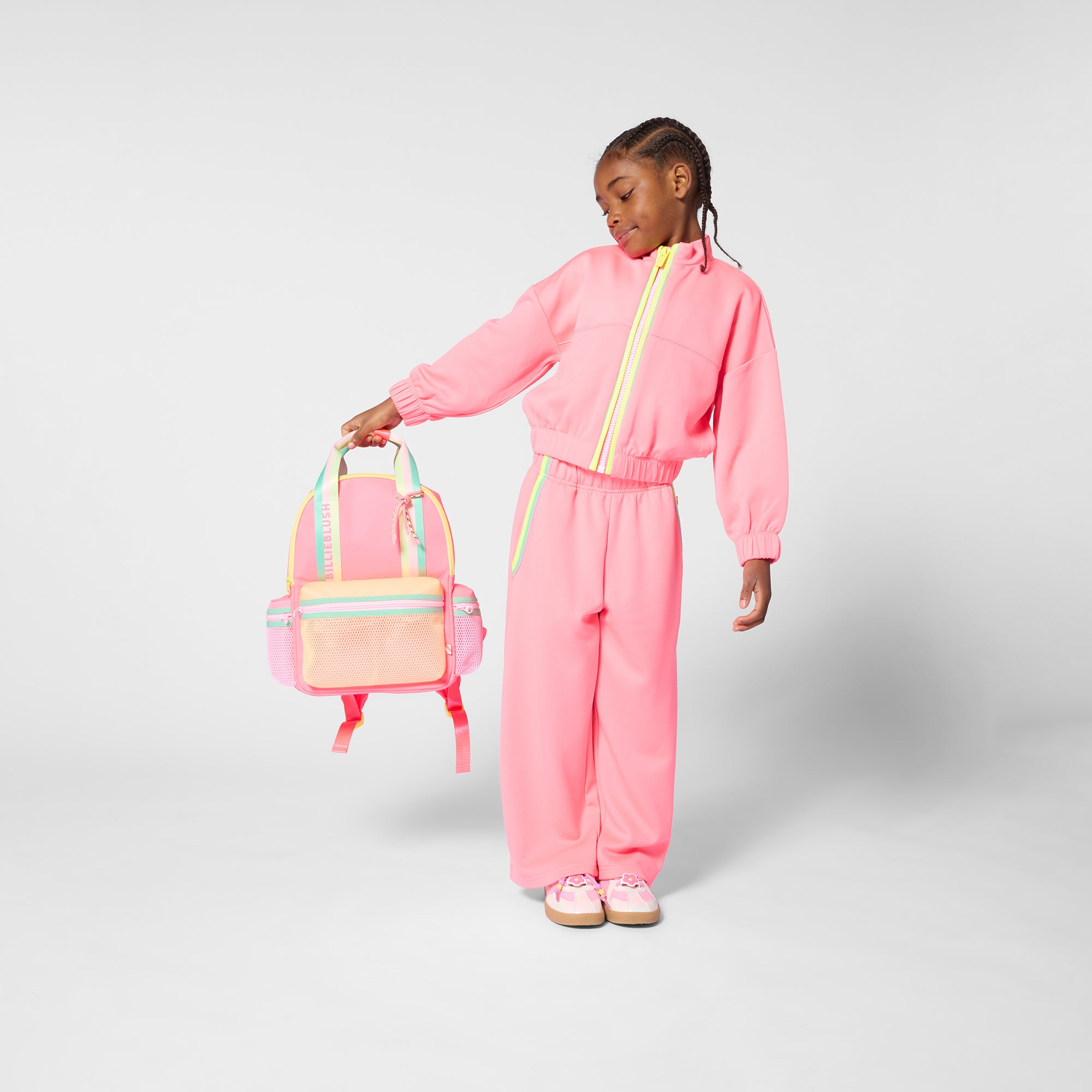 Colorblock back pack