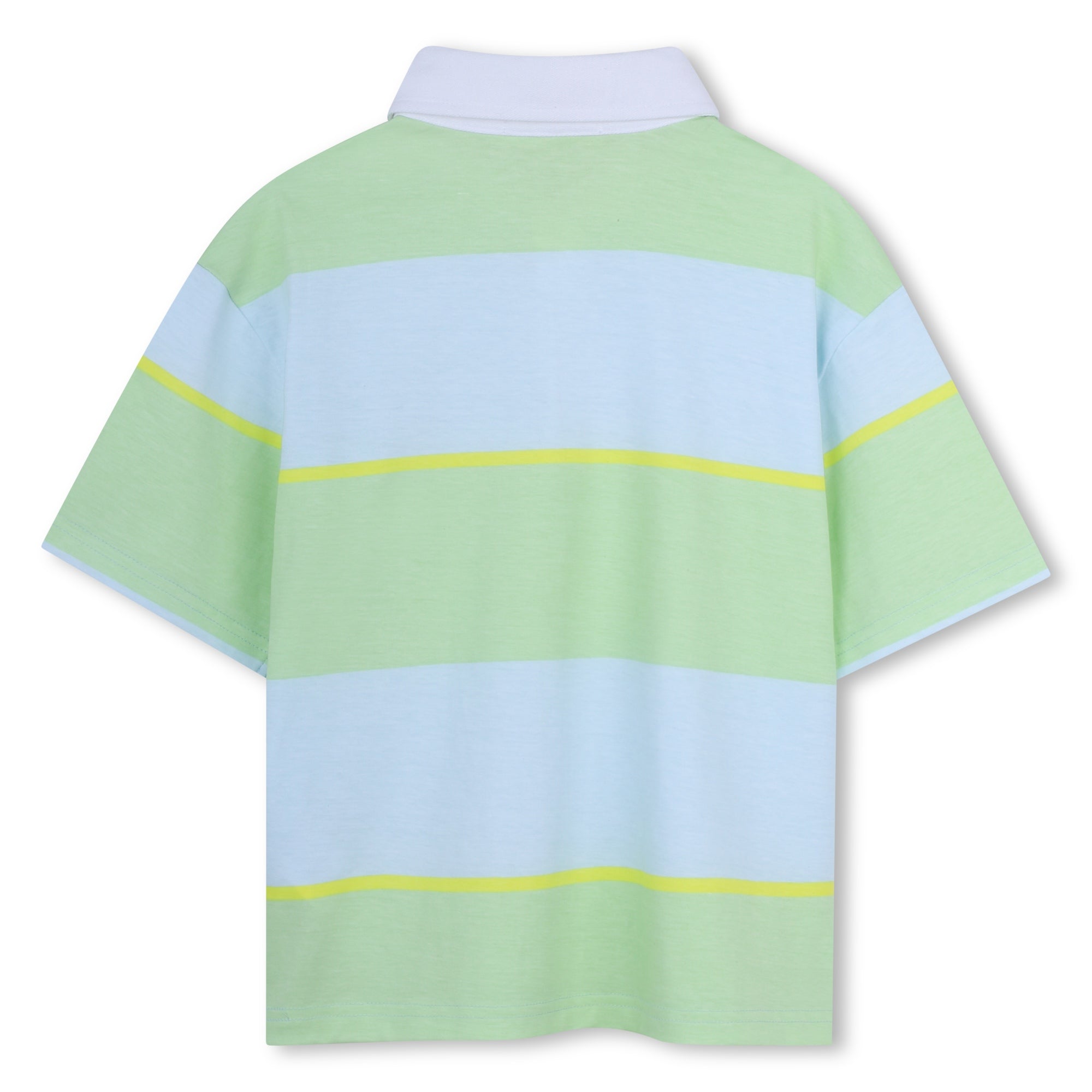 Boys Striped SS Polo Shirt