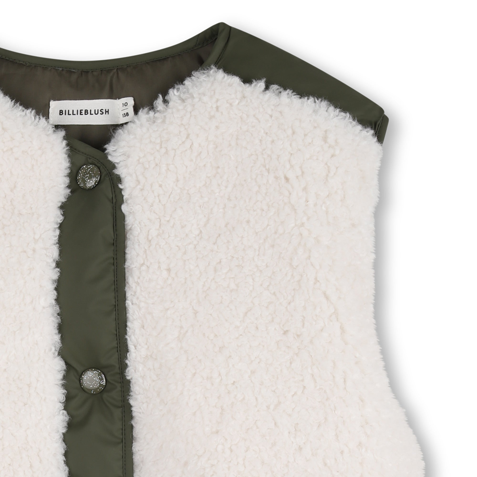 Junior Faux Shearling Vest