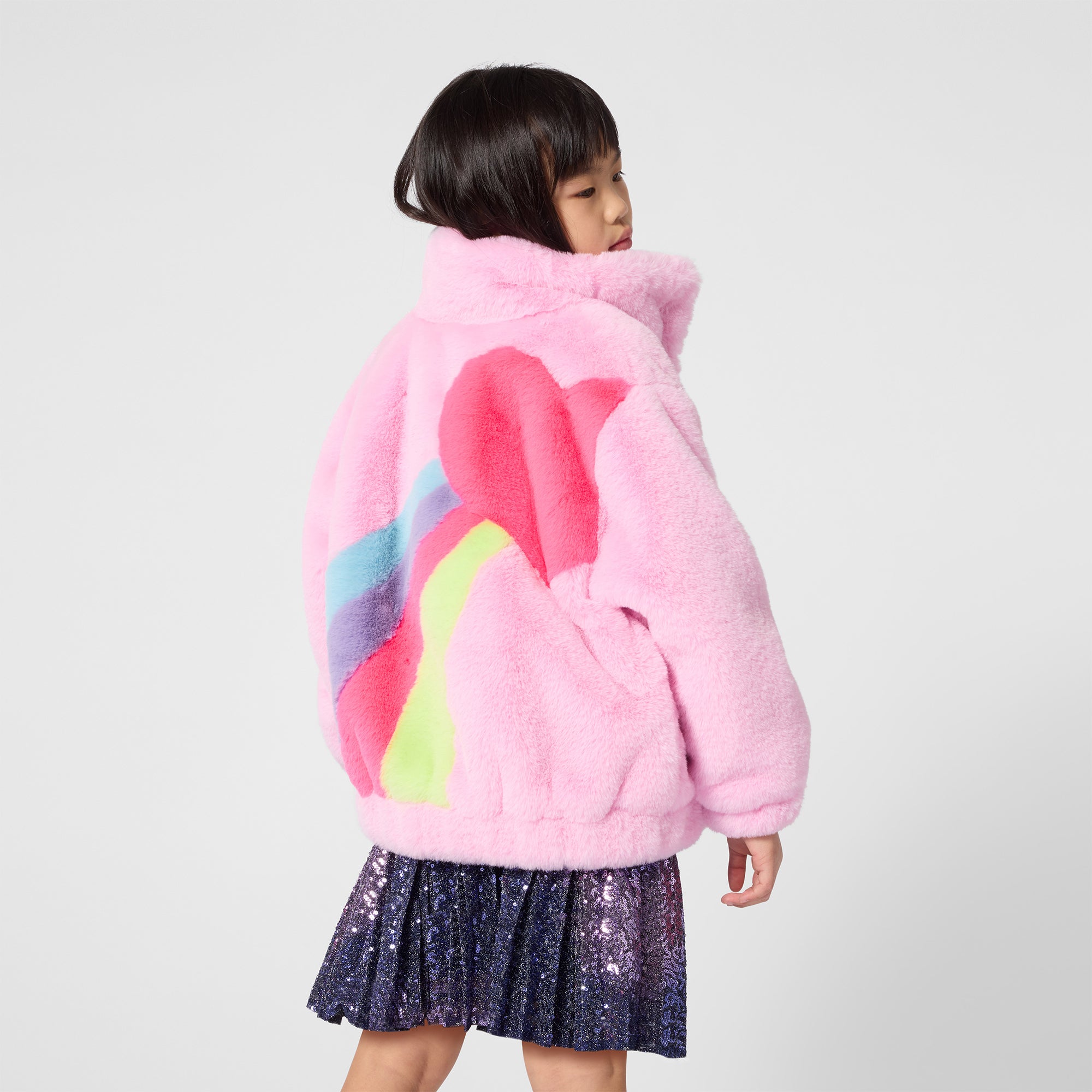 Girls Faux Fur Jacket