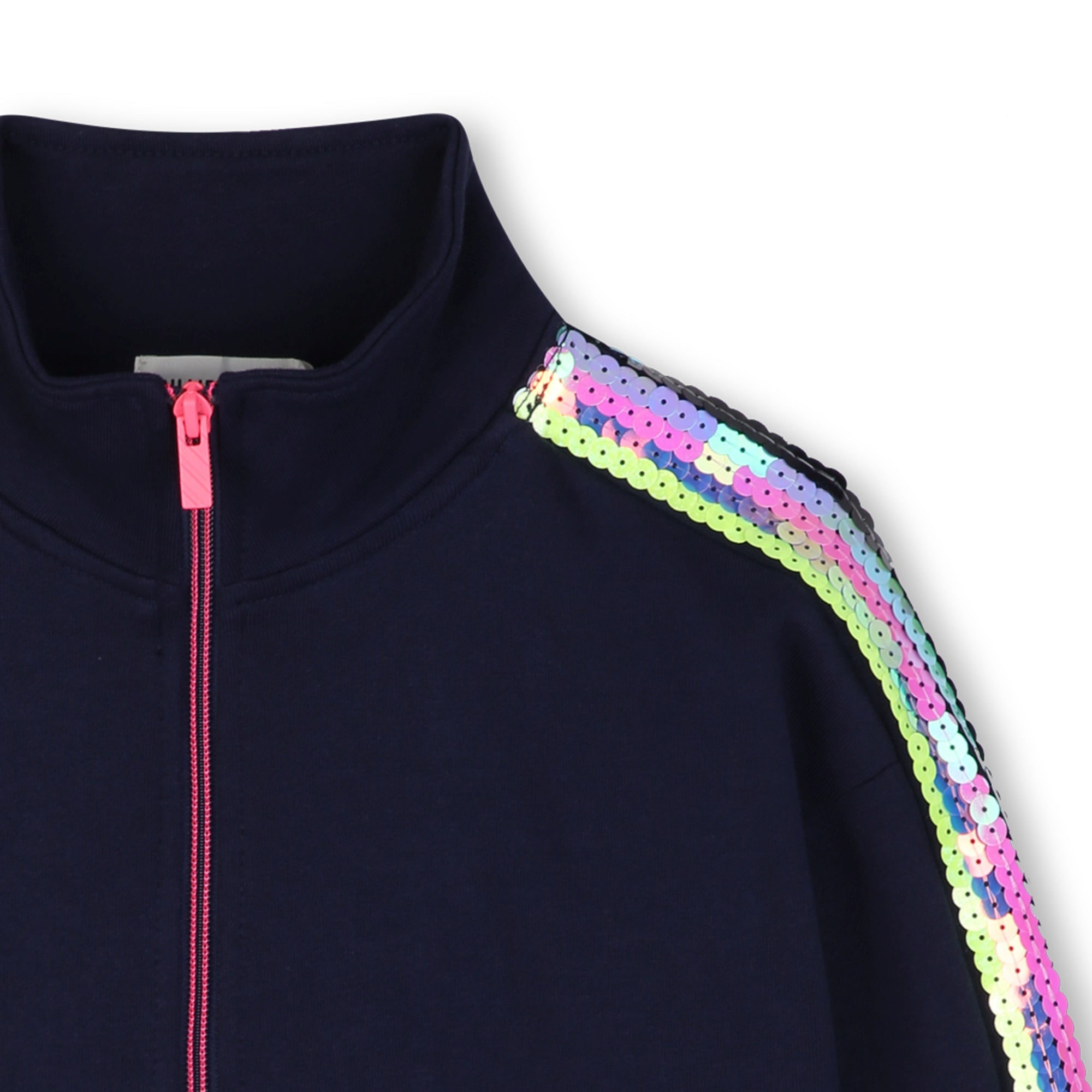 Girls Zip Up Sweat Shirt