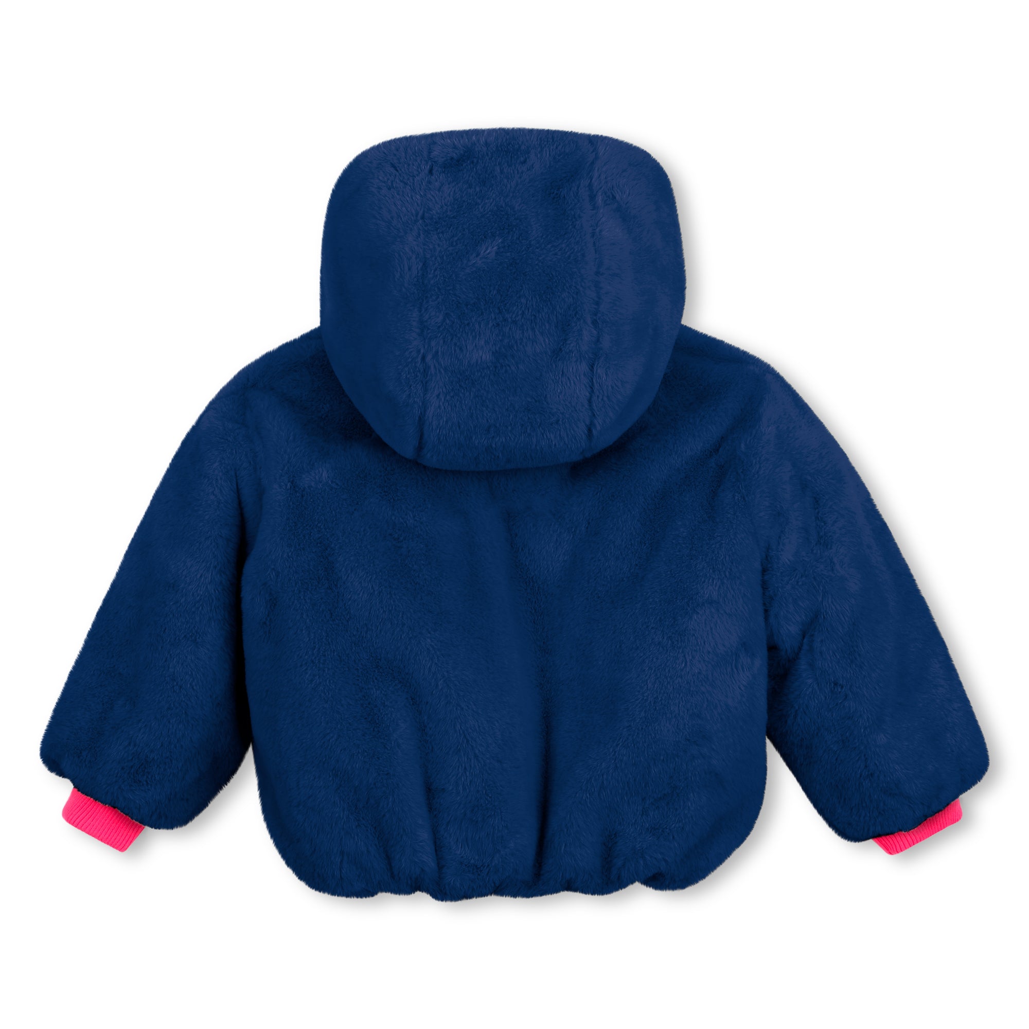 Girls Reversible Faux Fur Jacket