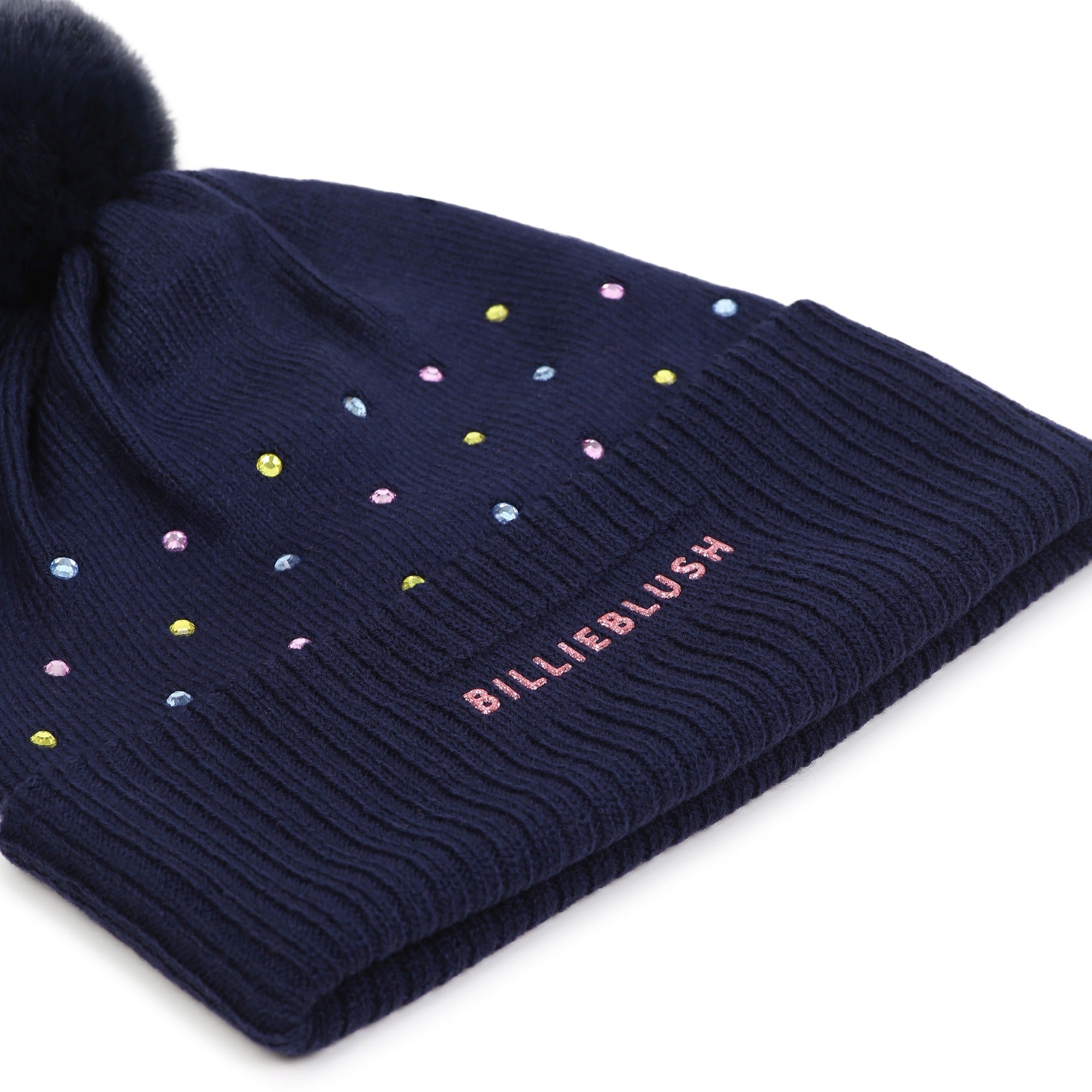 Girls Rhinestone Beanie