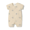 Little Bear Organic Pointelle Boyleg Zipsuit