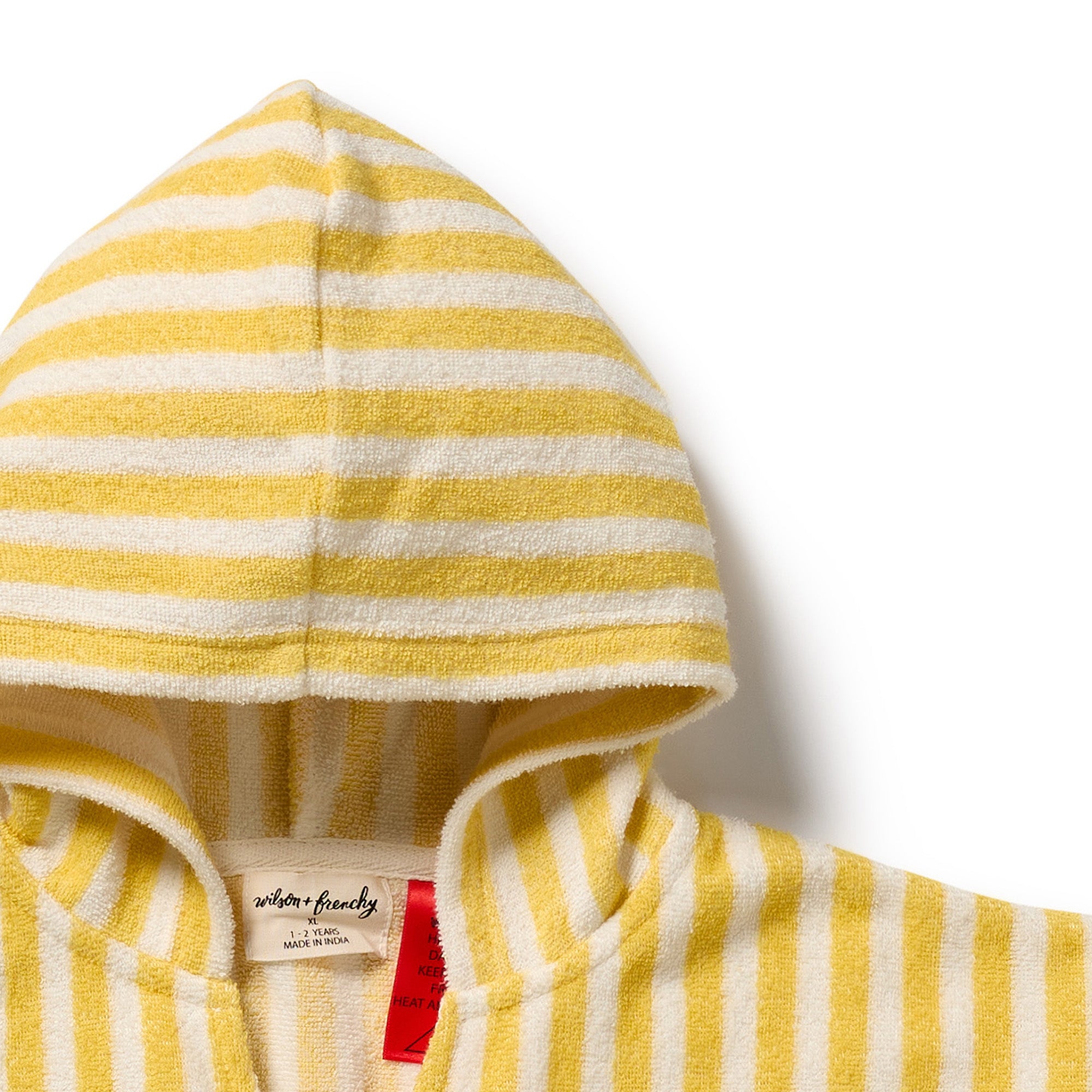 Honey Wave Organic Terry Hooded Poncho