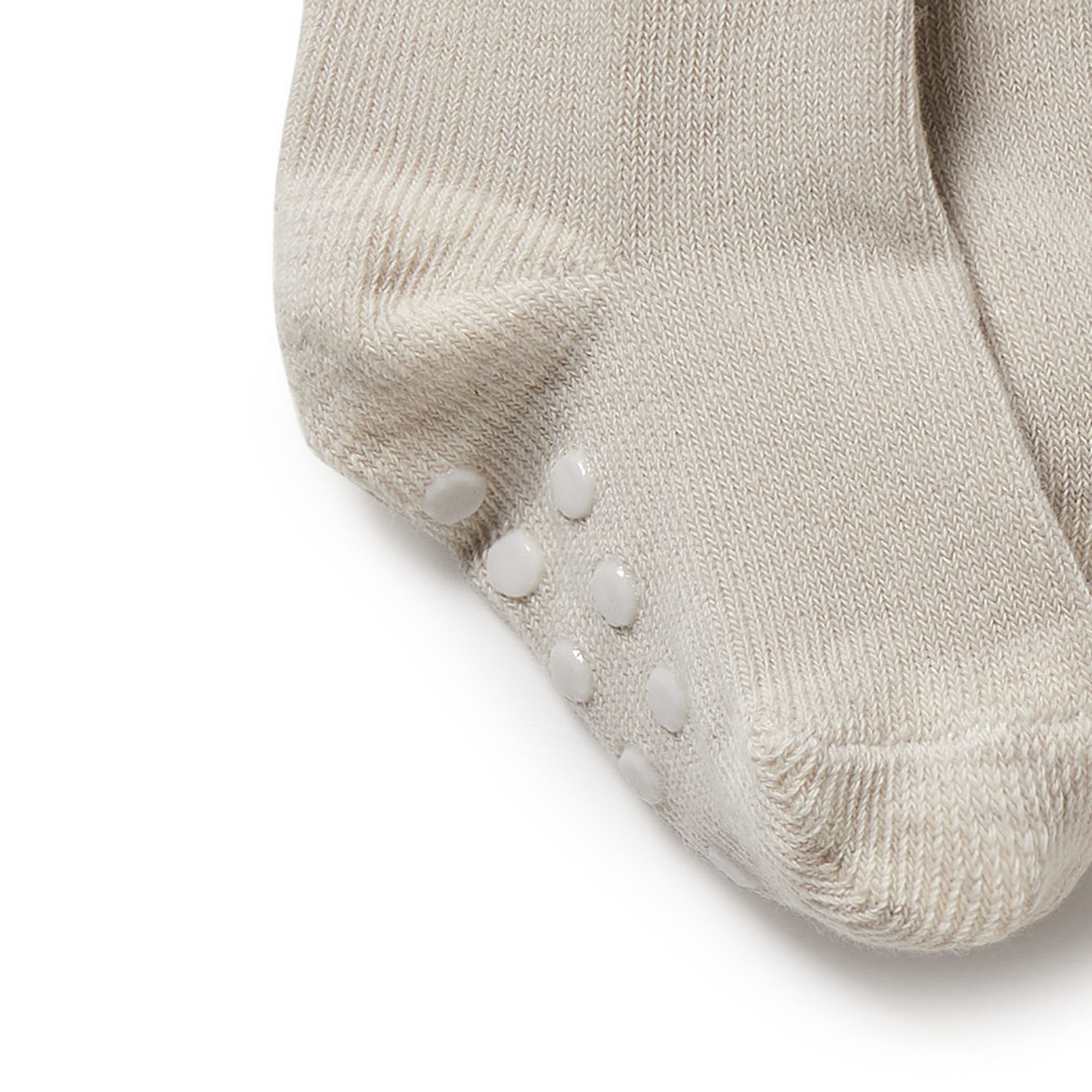 Organic 3 Pack Baby Socks - Clay