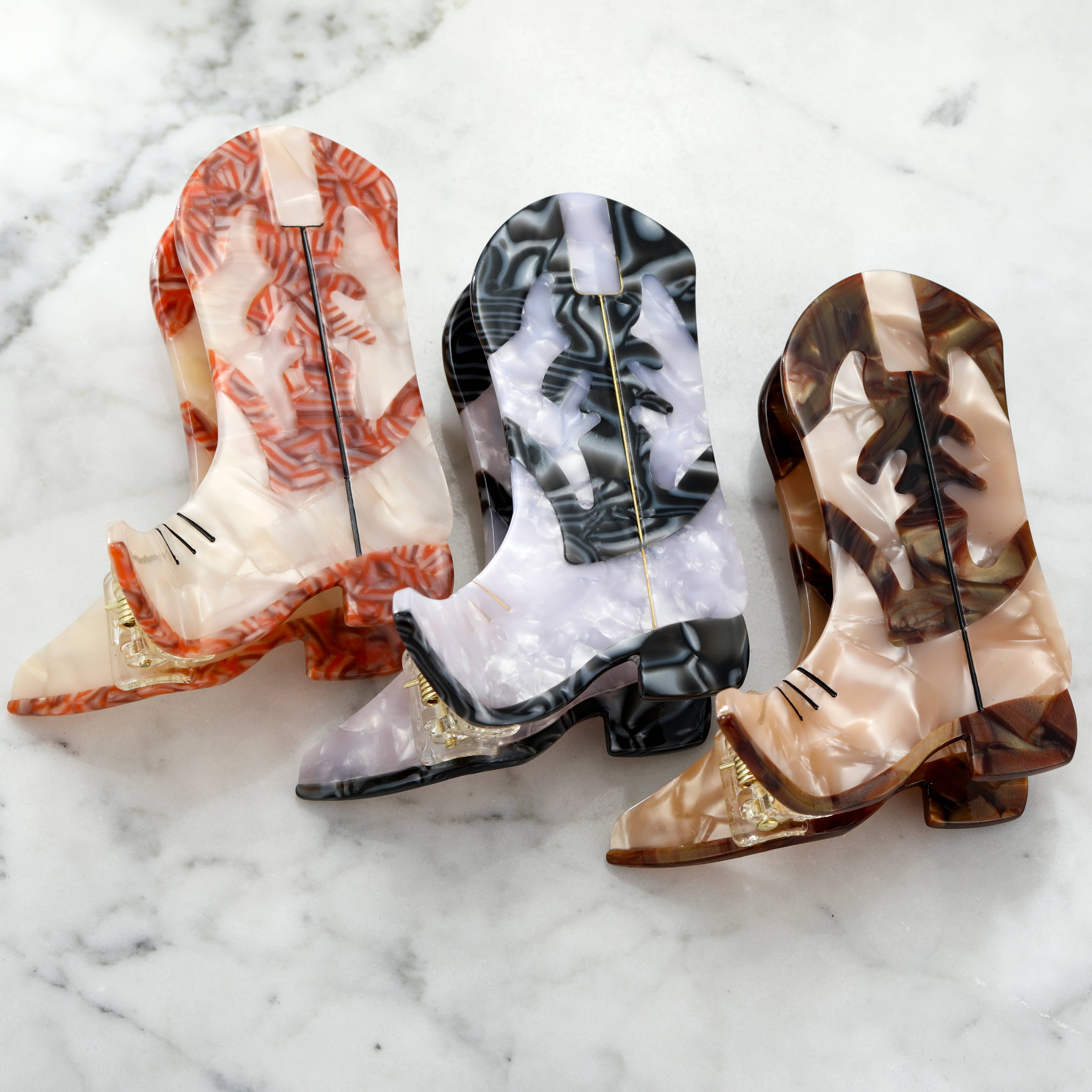 Haven - Cowgirl / Cowboy Boot Hair Clip - Coachella and Stagecoach
