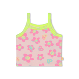 Baby Terry Tank with All Over Flowers