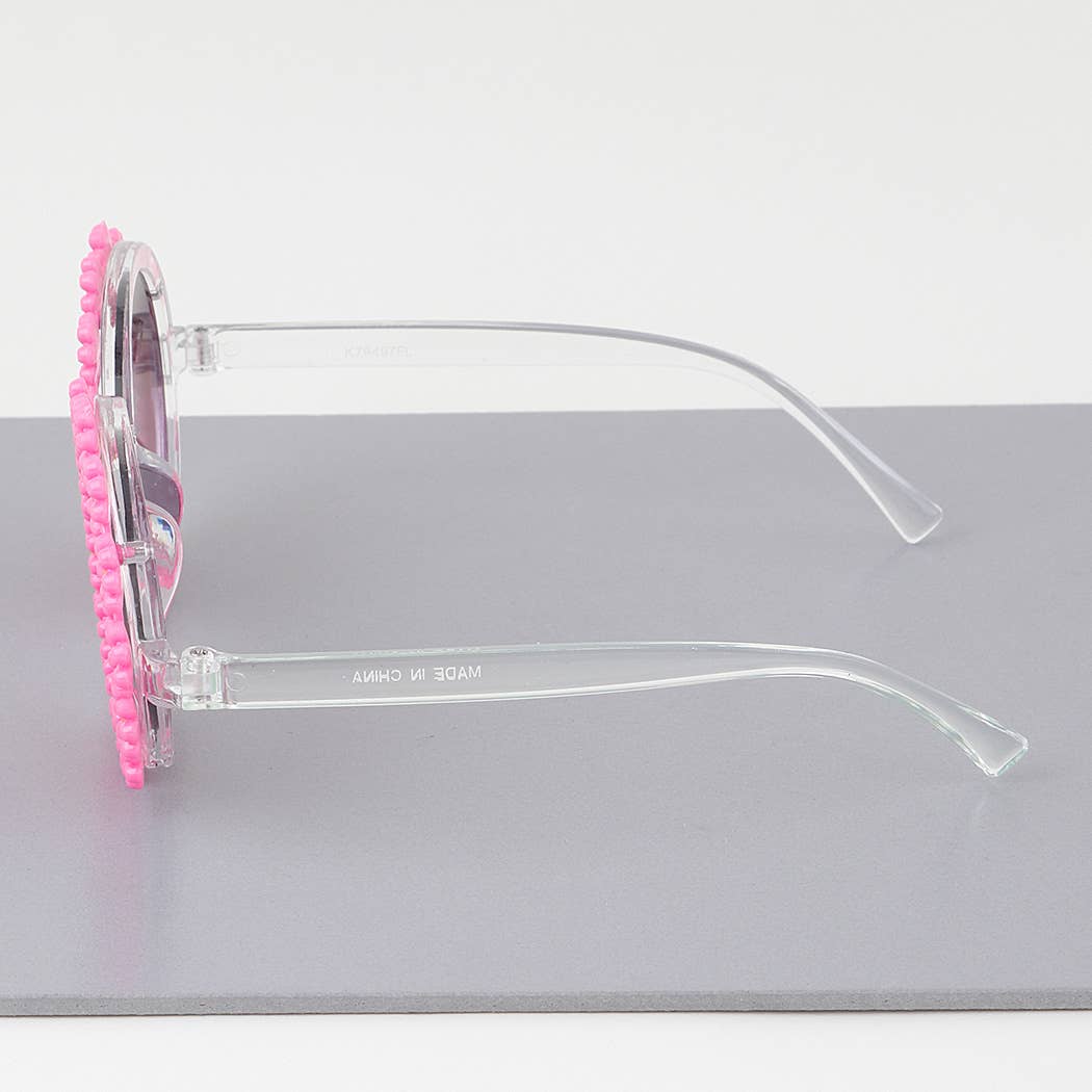 3AM BY H&D ACCESSORIES - Cute Flower Tinted Sunglasses