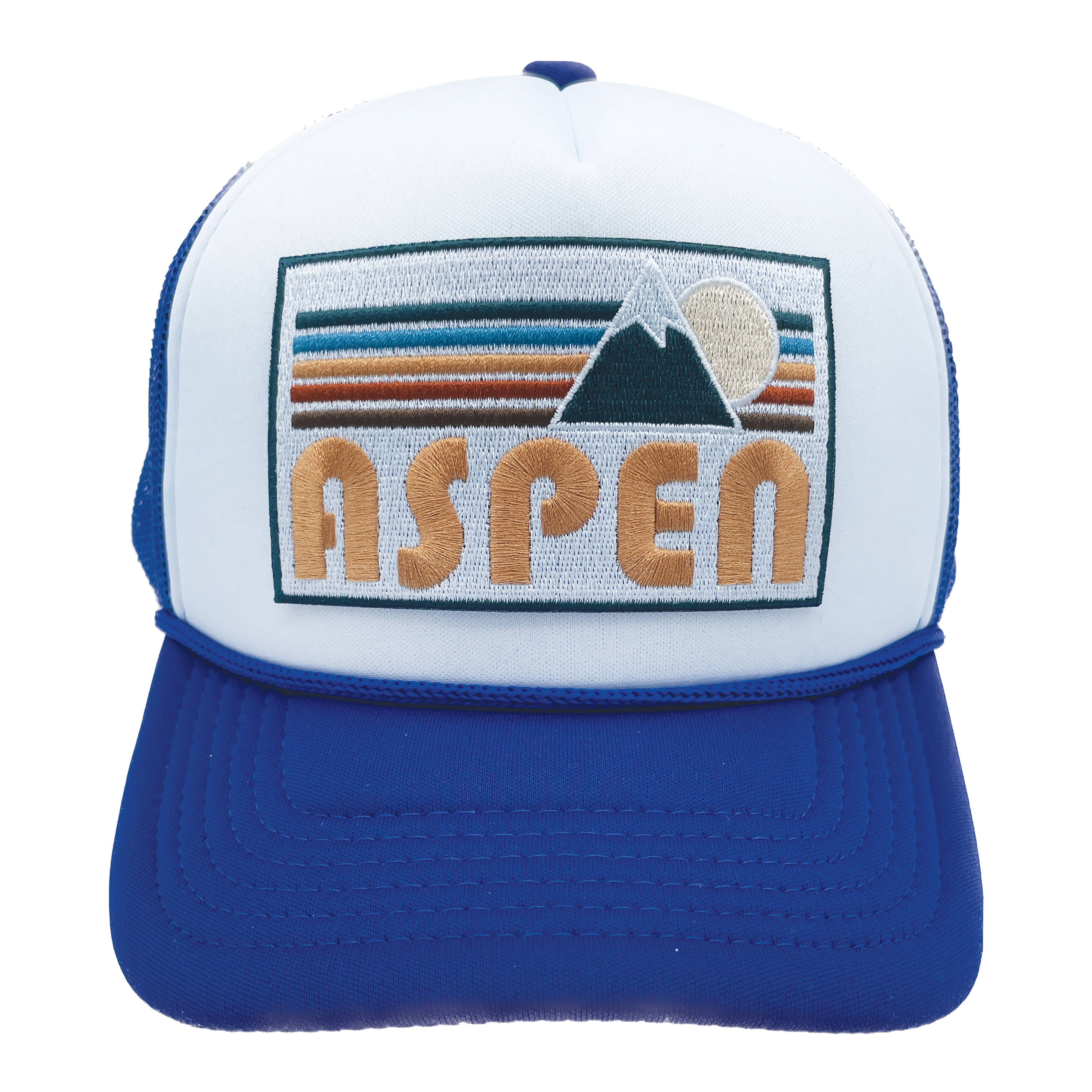 Hey Mountains - Kids Aspen, Colorado Trucker Hat