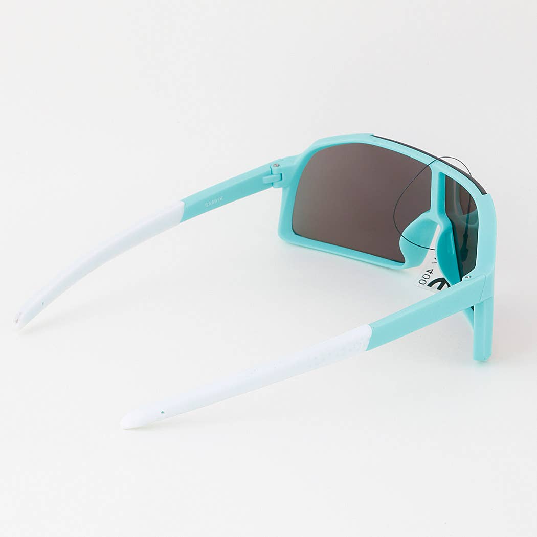 3AM BY H&D ACCESSORIES - KIDS Bright Polycarbonate Shield Sunglasses