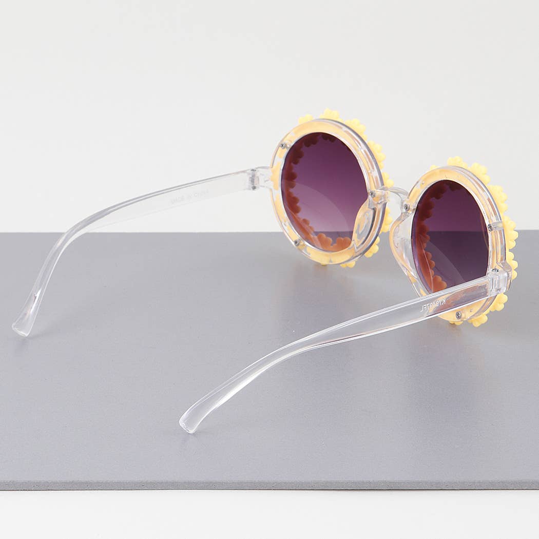 3AM BY H&D ACCESSORIES - Cute Flower Tinted Sunglasses