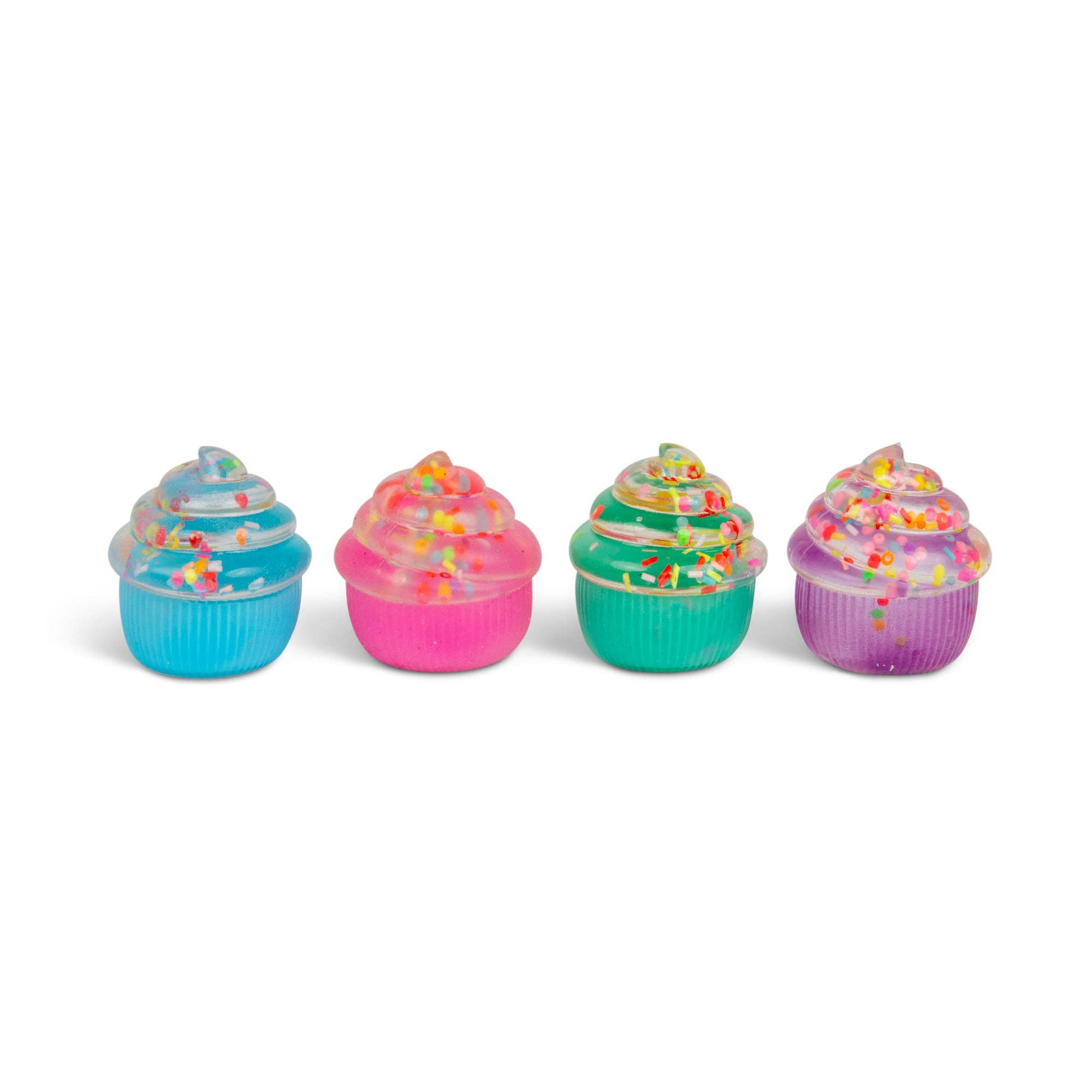 Showcase - Scrunchems® Sugar Cupcake Squishy Fidget Toy 1pc Color Ship