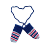 Baby and Toddler Reversible Mittens Blue