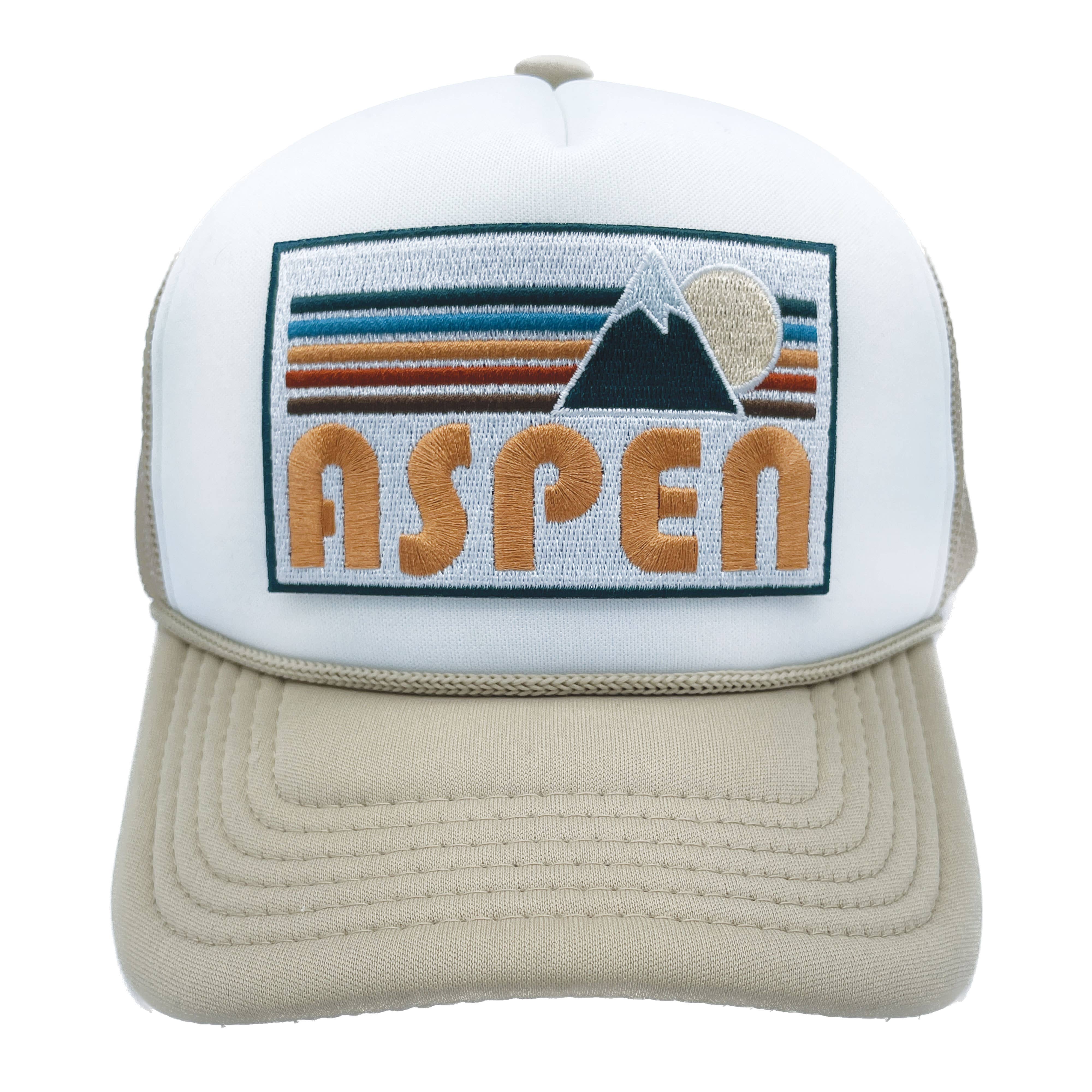 Hey Mountains - Kids Aspen, Colorado Trucker Hat