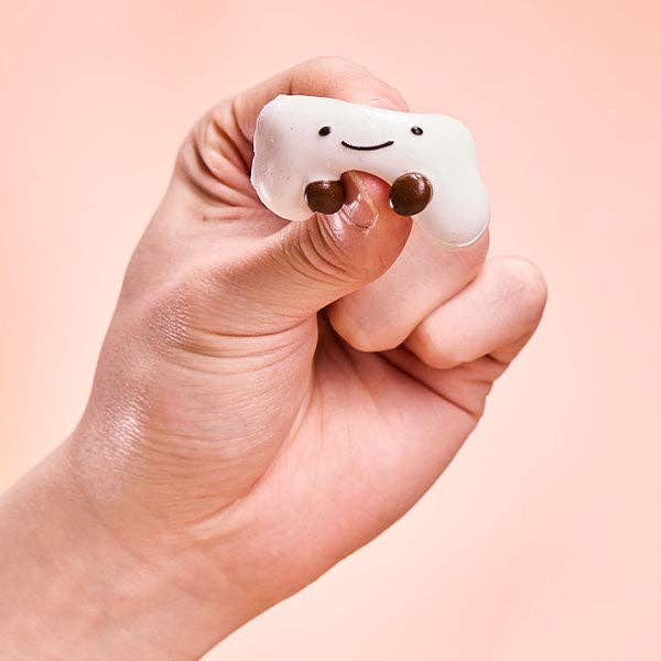 Showcase - SqueezeSquad Taba Deluxe Premium Silicone Squishy Fidget Toy - Cloud Dumpling