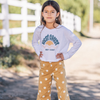 Poppy Bell Bottom Pants Golden