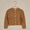 Cropped Pointelle Cardigan Golden